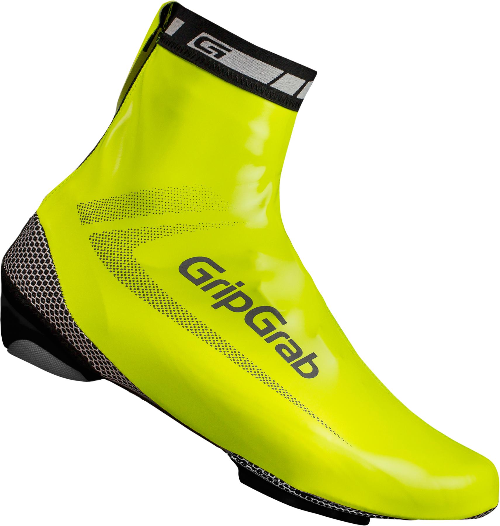 Gripgrab Raceaqua Hi-vis Waterproof Overshoes  Hi-viz Yellow
