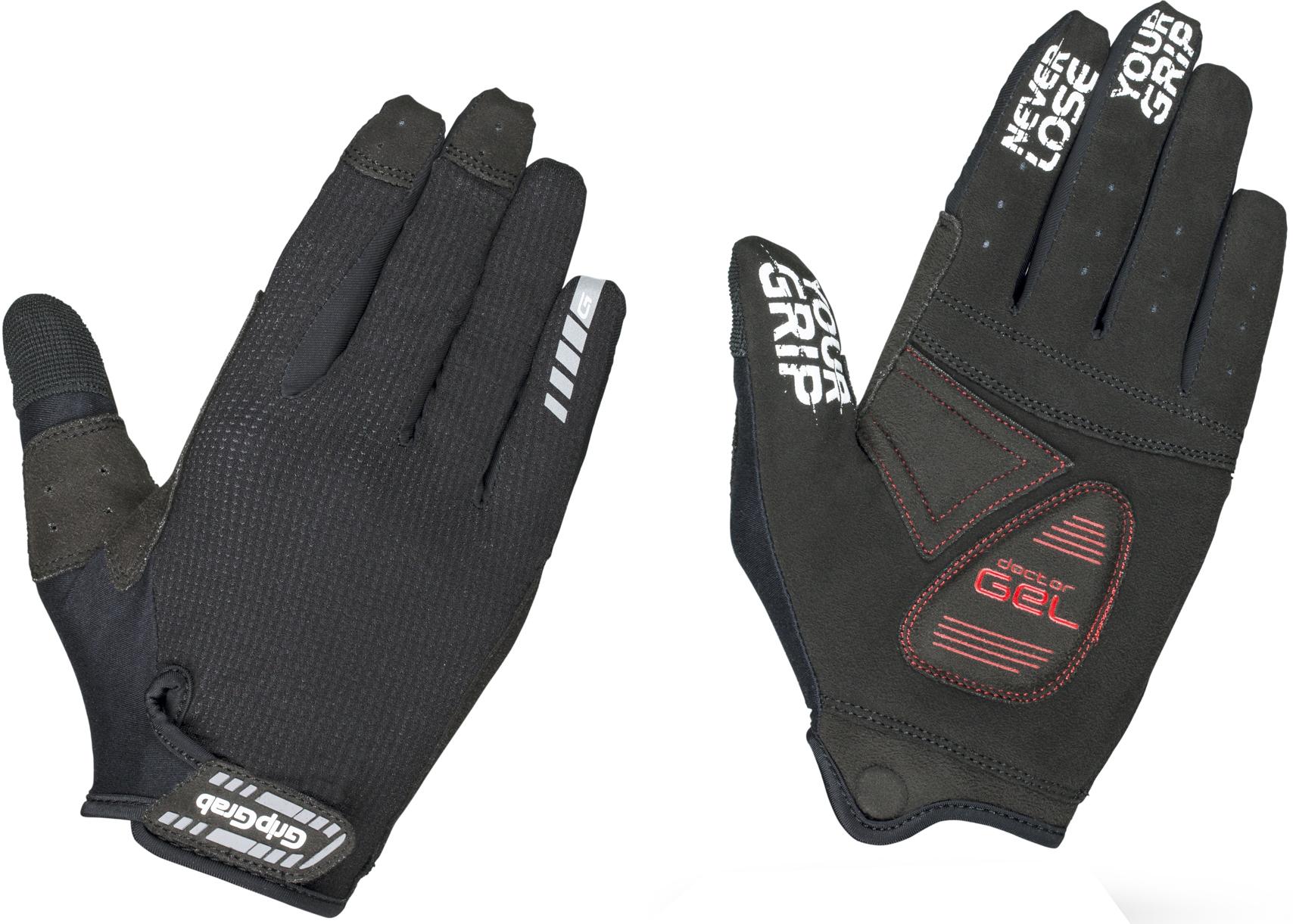 Gripgrab Supergel Xc Touchscreen Gloves  Black