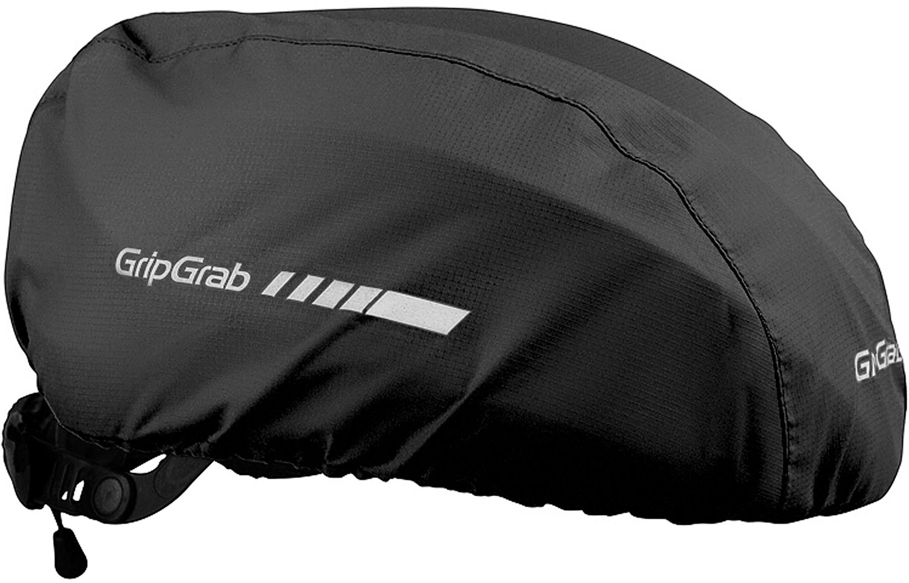 Gripgrab Waterproof Hi-vis Helmet Cover  Black