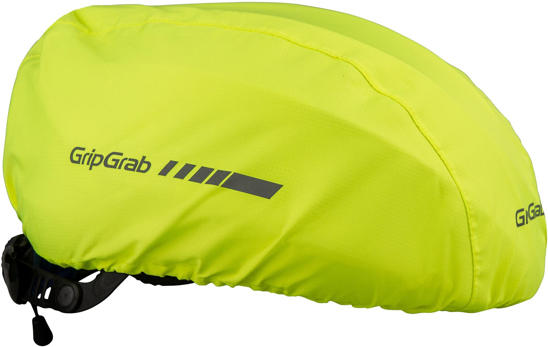 Gripgrab Waterproof Hi-vis Helmet Cover  Hi-viz Yellow