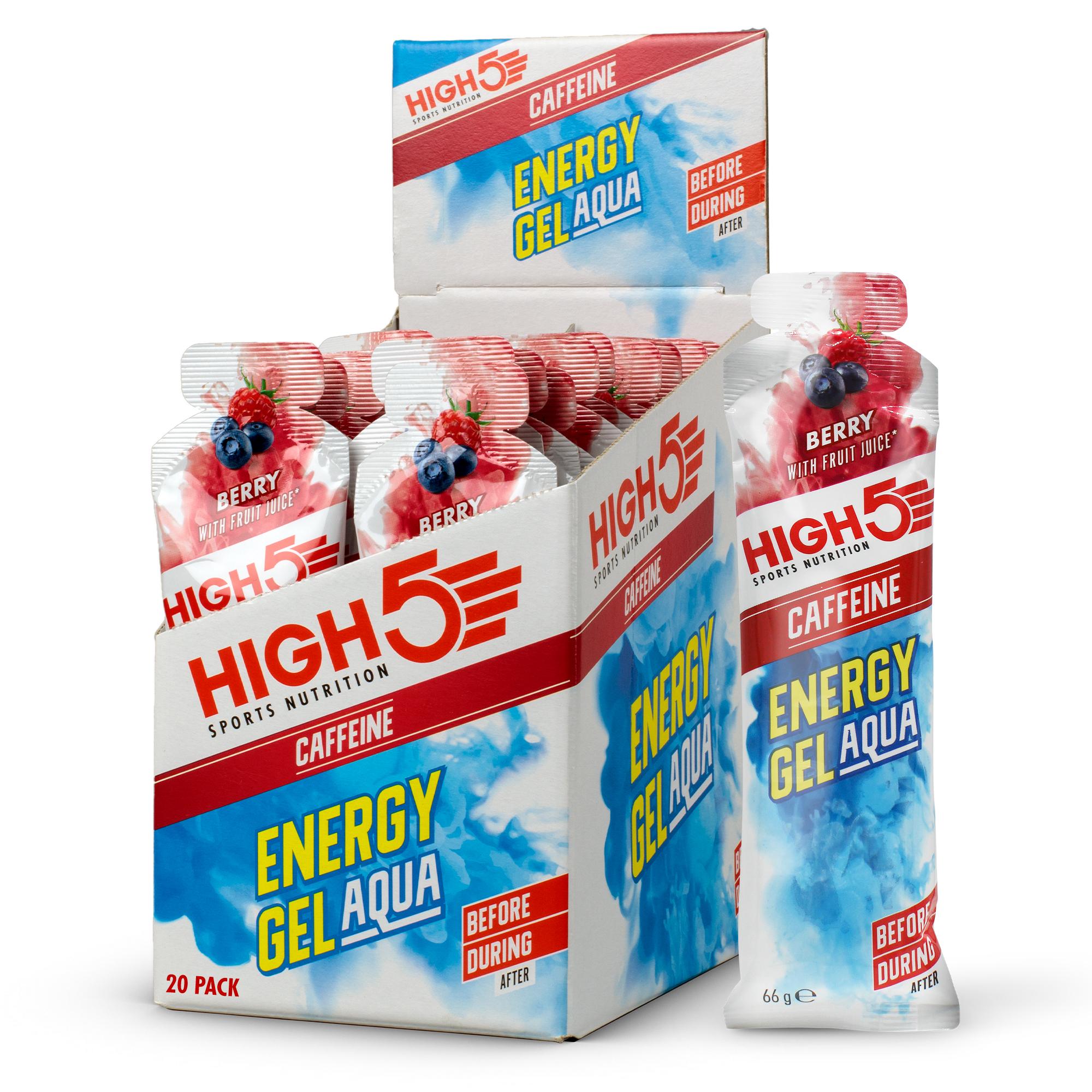 High5 Energy Gel Aqua Caffeine (20 X 66g)