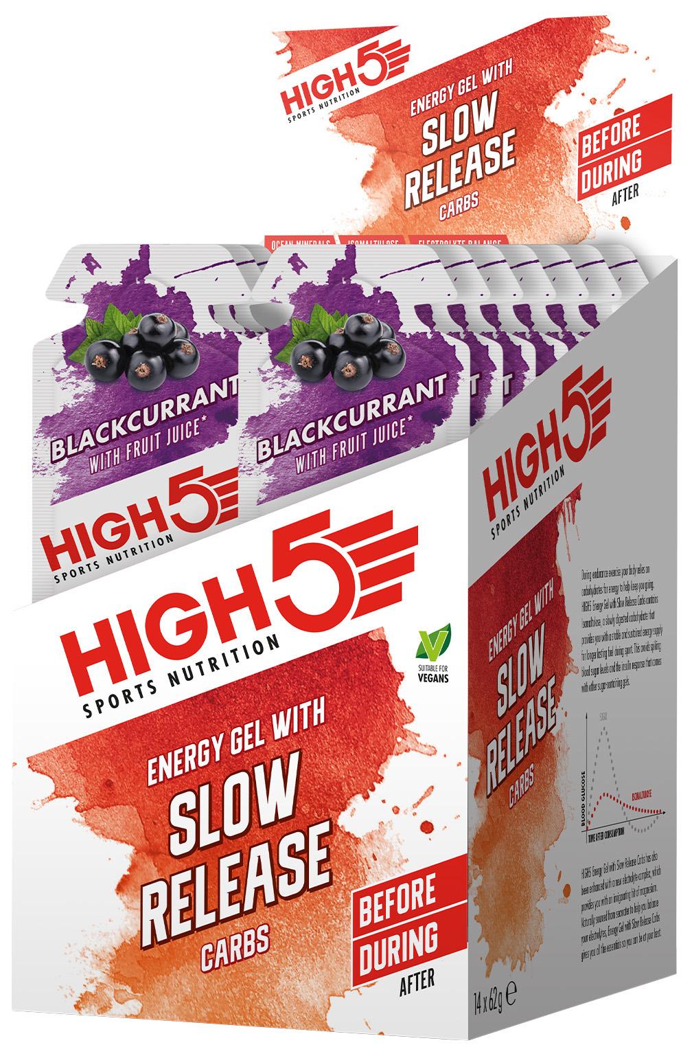 High5 Energy Gel With Slow Release (14 X 62g)