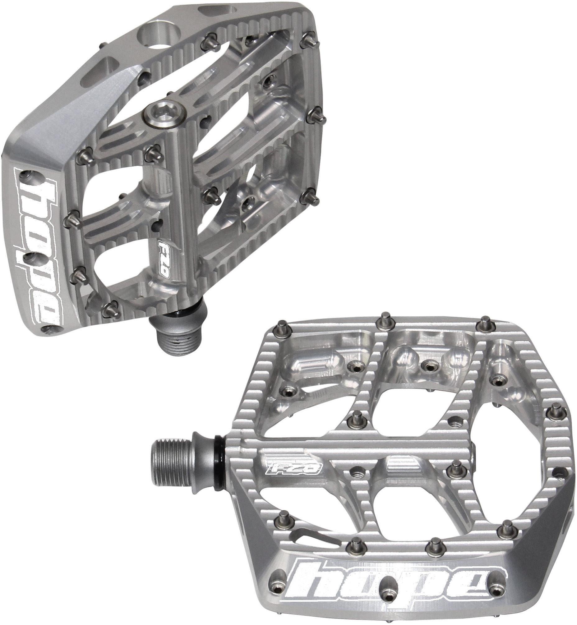 Hope F20 Flat Pedals  Silver