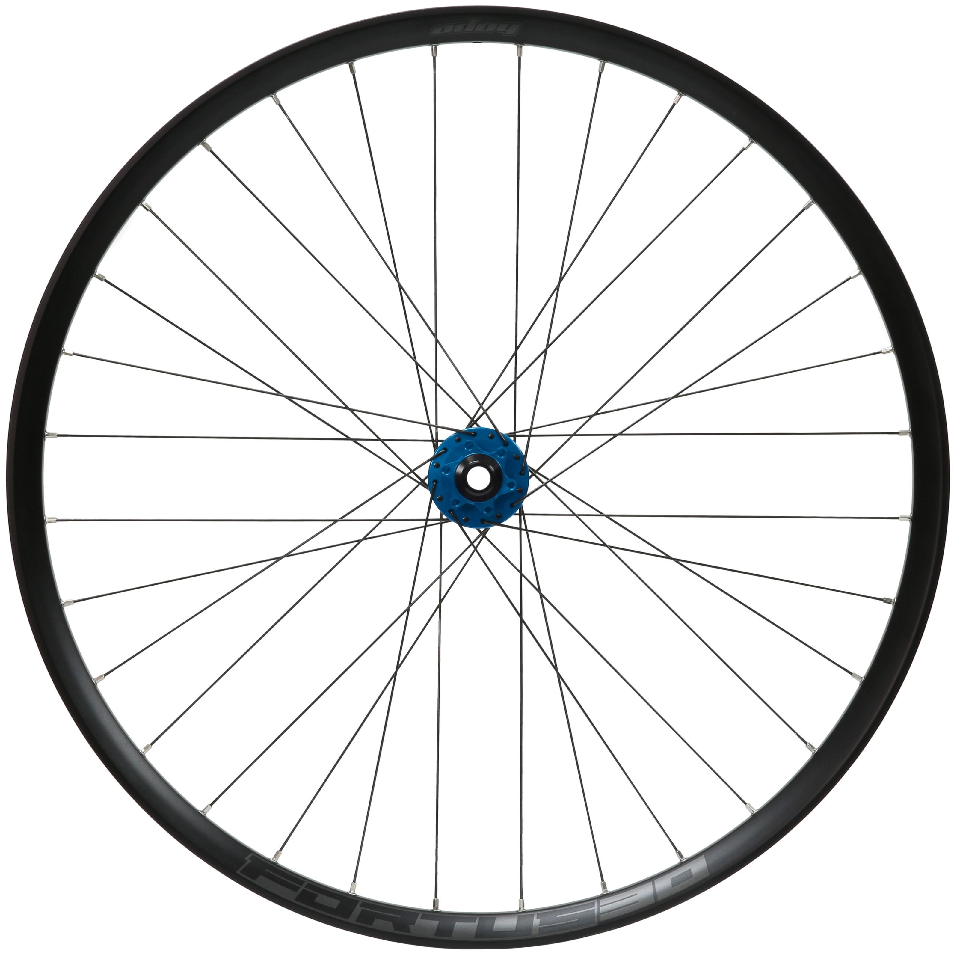 Hope Fortus 30 Pro 5 Front Wheel (6 Bolt)  Black/blue