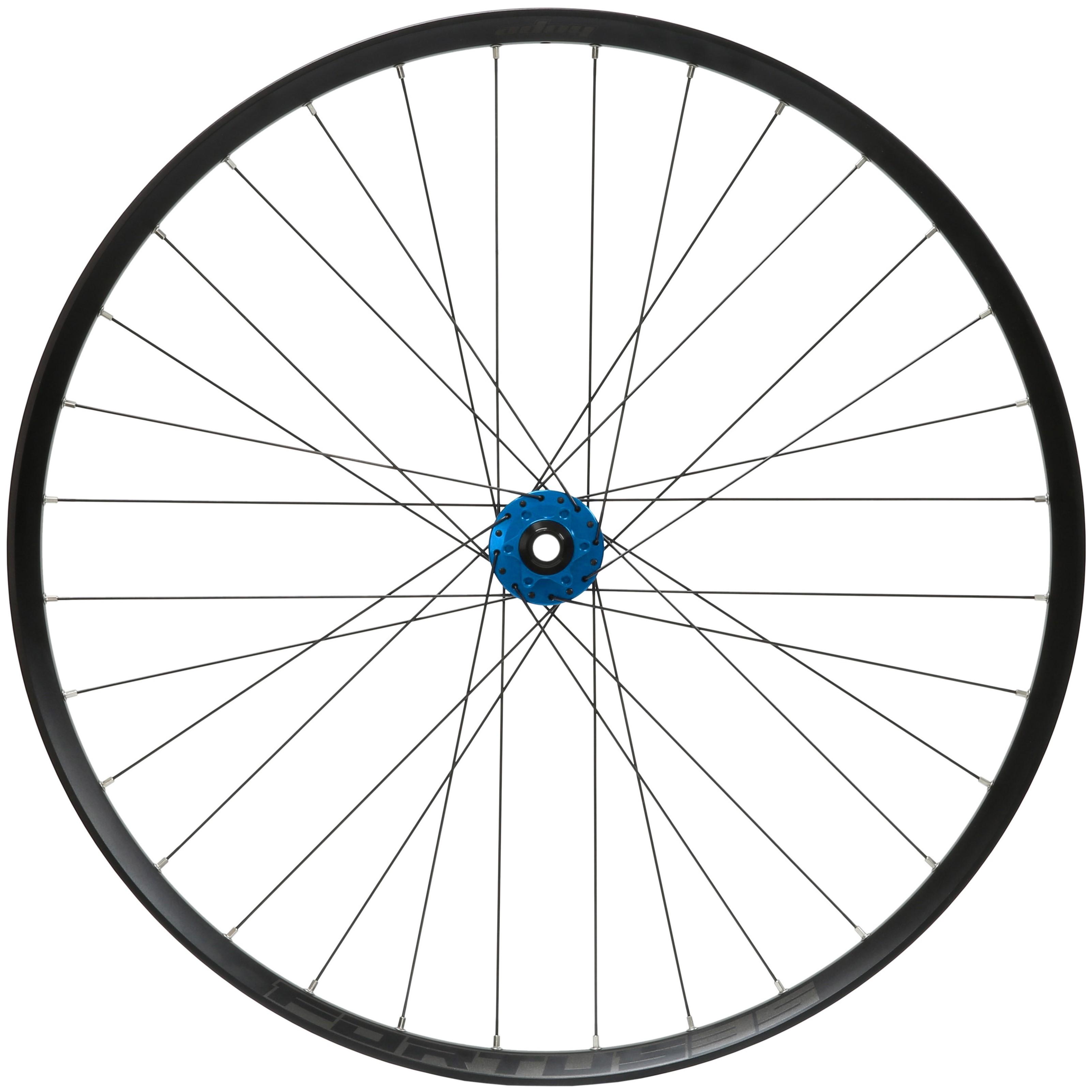 Hope Fortus 35 Pro 5 Front Wheel (6 Bolt)  Black/blue