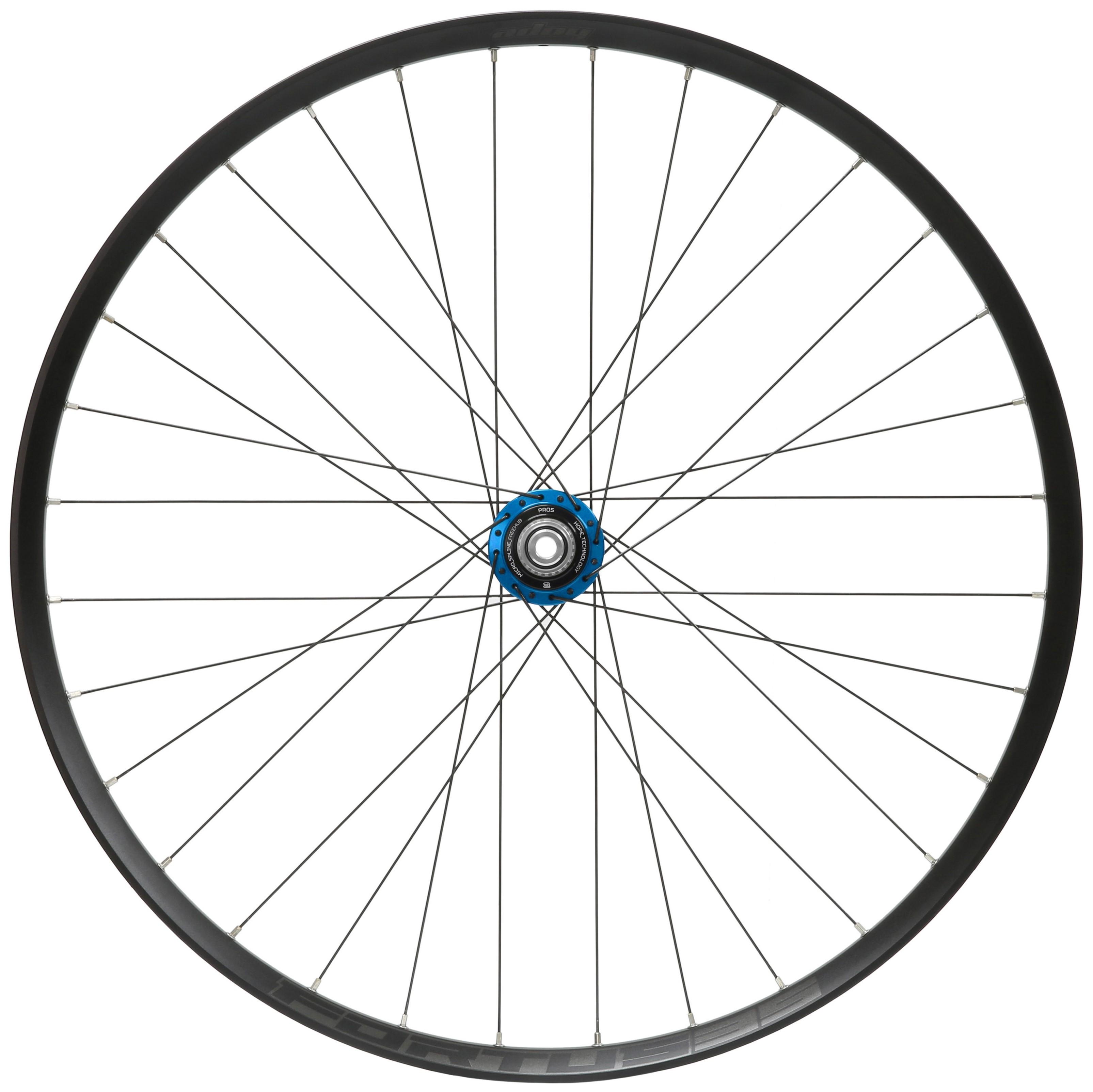 Hope Fortus 35 Pro 5 Rear Wheel (6 Bolt)  Black/blue