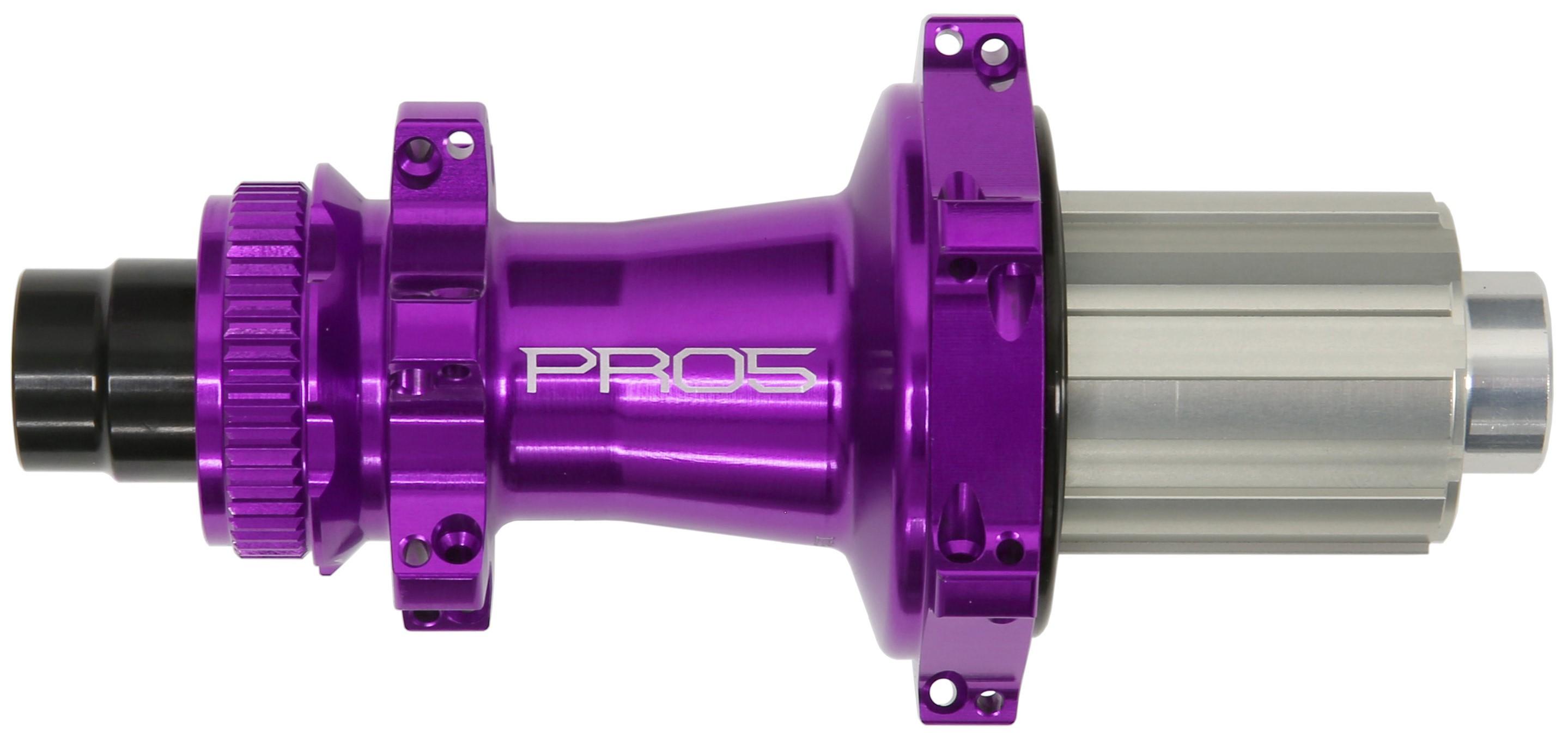 Hope Pro 5 Straight Pull Centre Lock Rear Hub  Purple
