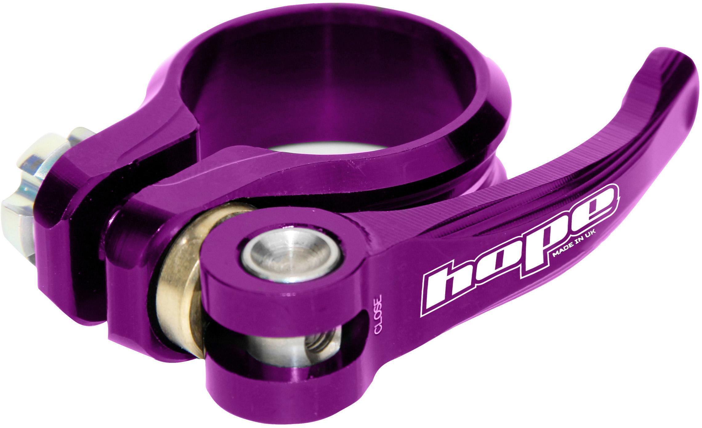 Hope Seat Clamp (qr)  Purple