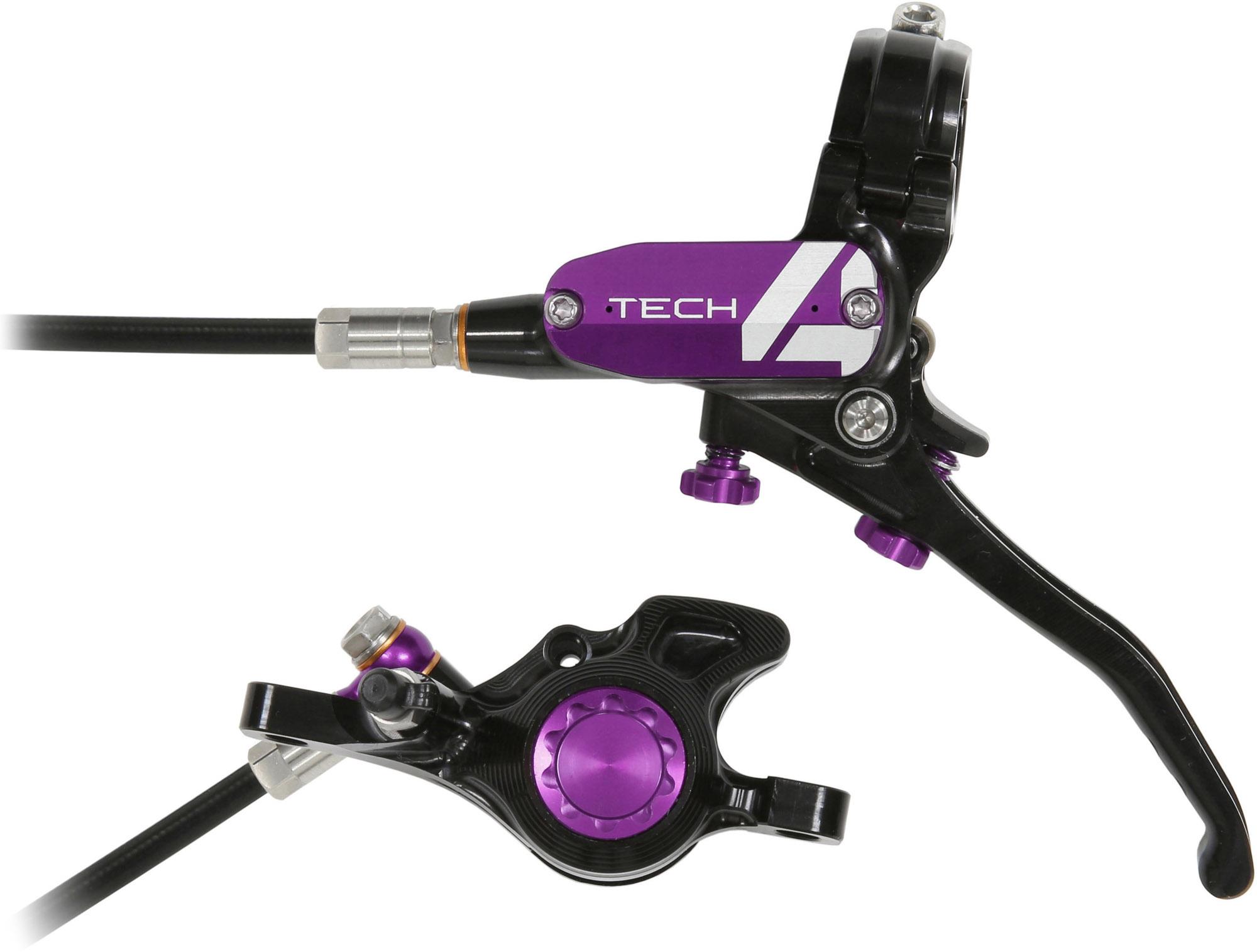 Hope Tech 4 Trial Zone No.9 Brake - No Rotor  Purple