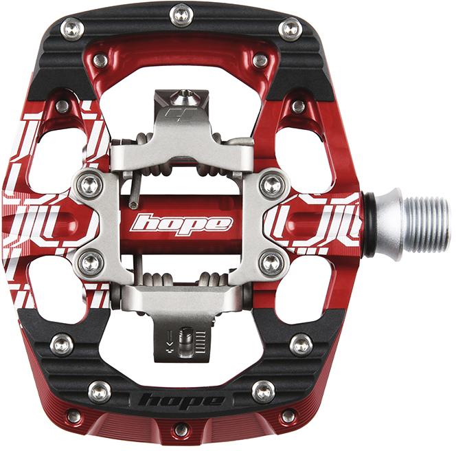 Hope Union Gc Pedals  Red