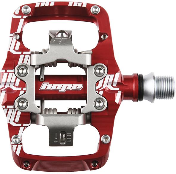 Hope Union Tc Pedals  Red