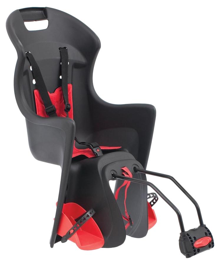 Avenir Snug Bike Child Seat With Qr Bracket  Black/red