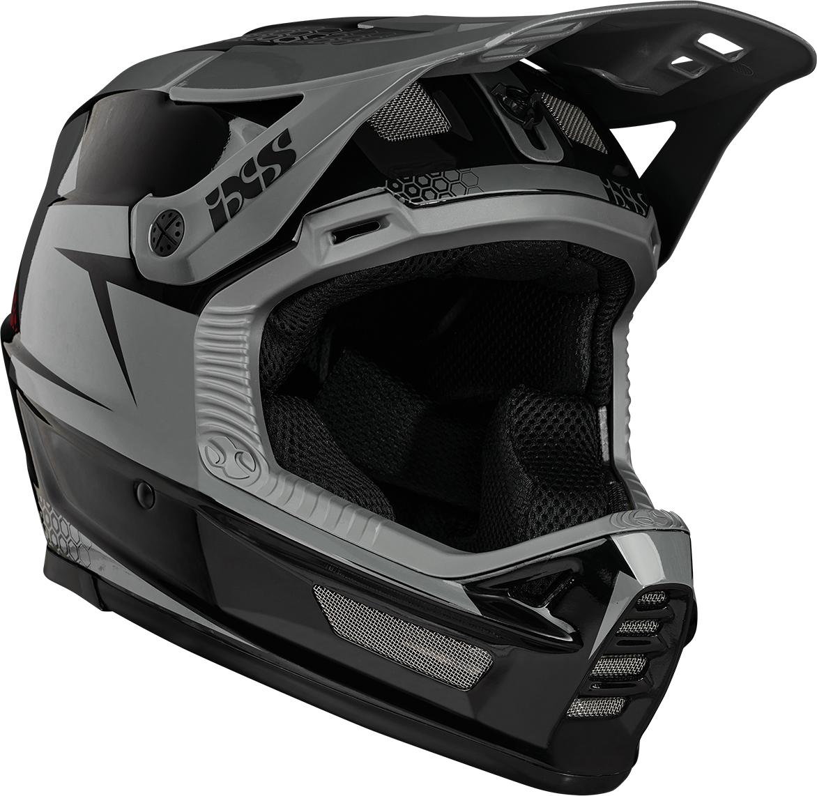 Ixs Xult Dh Ff Helmet  Black/graphite