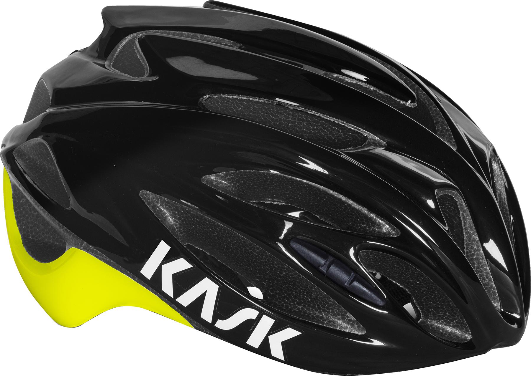Kask Rapido Road Helmet  Black/yellow