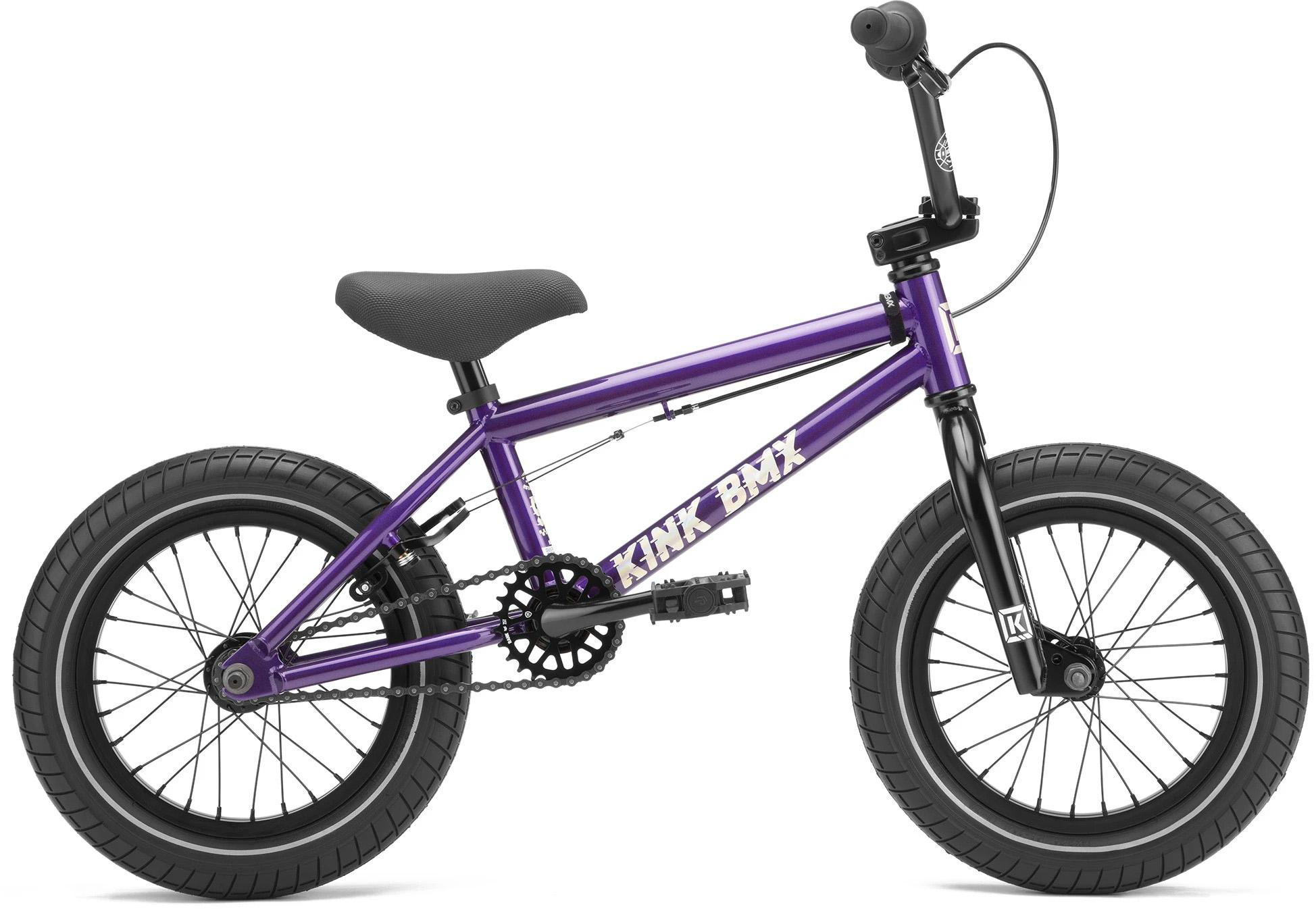 Kink Pump 14 Bmx Bike 2022  Gloss Digital Purple