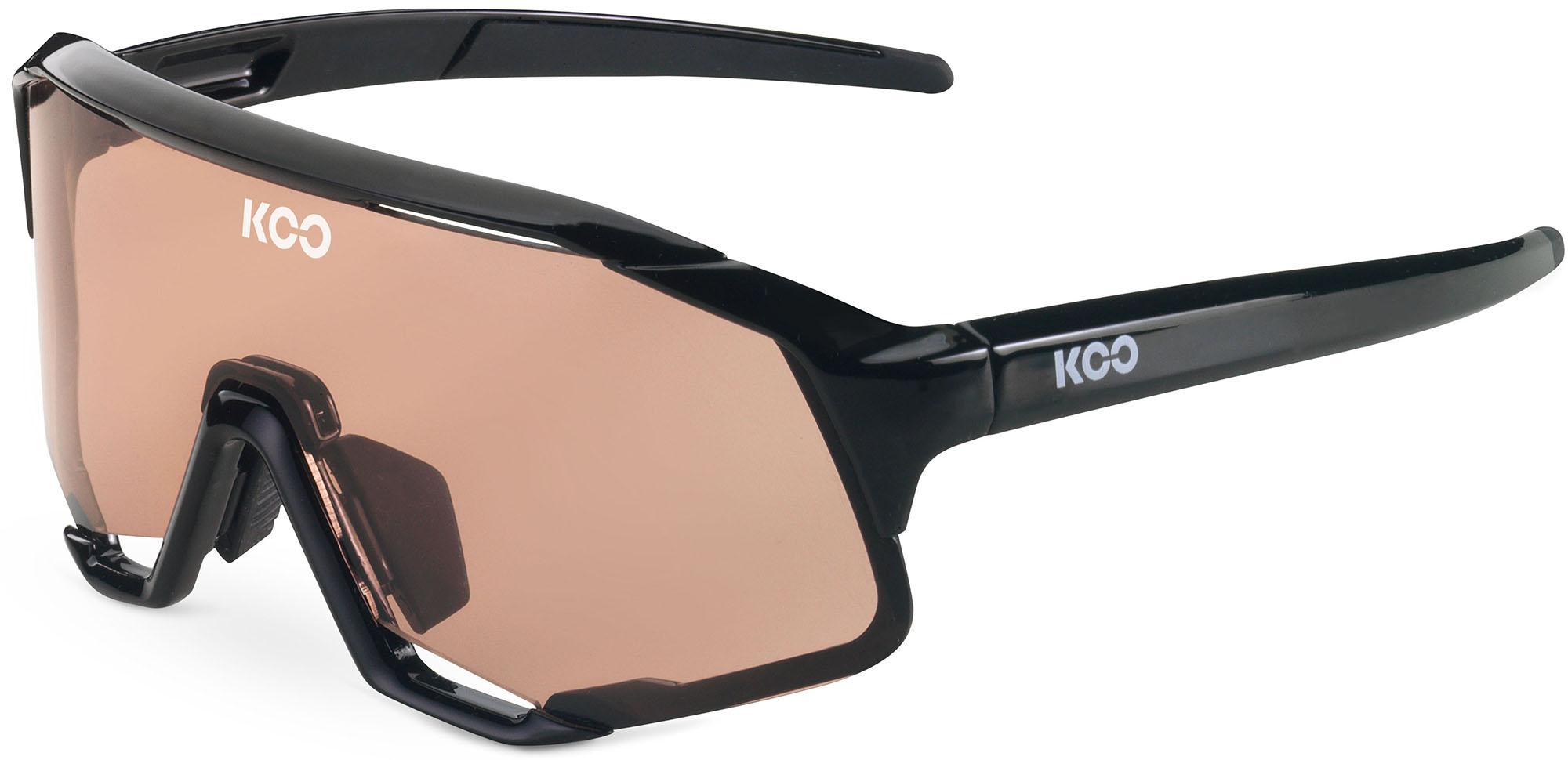 Koo Demos Black Sunglasses (ros Pink Lens)  Black/ros