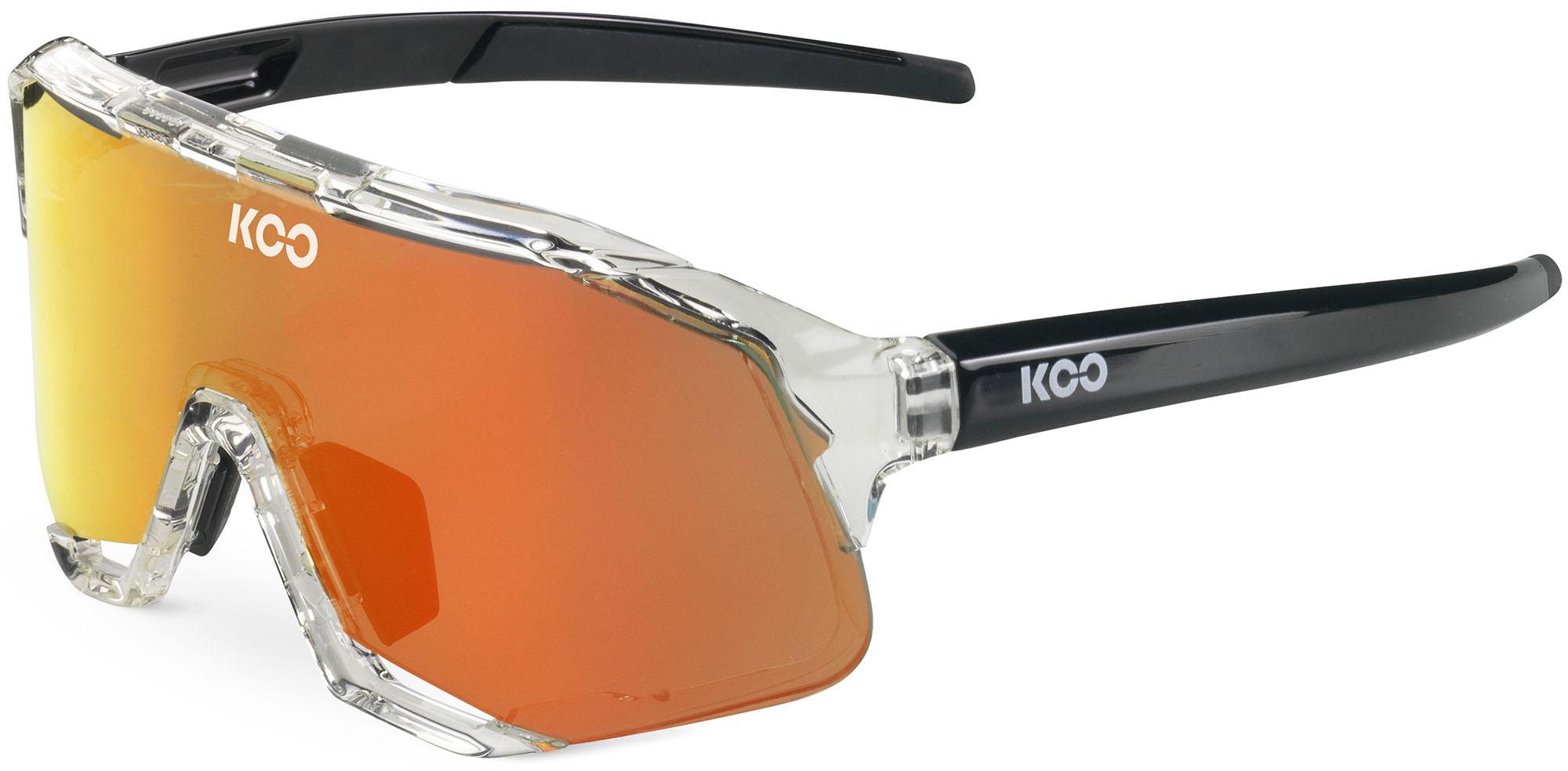 Koo Demos Glass Sunglasses (red Mirror Lens)  Glass/red