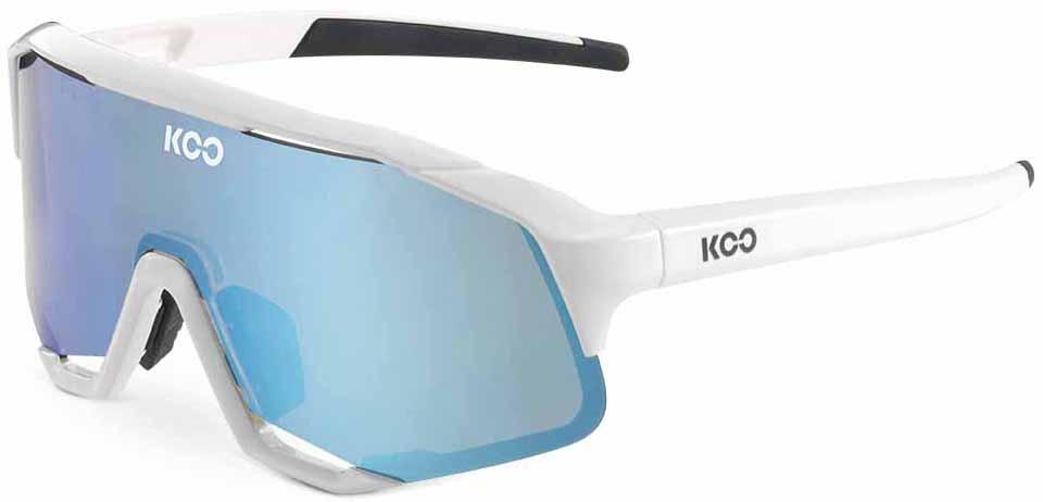 Koo Demos White Sunglasses (turquoise Lens)  White/turquoise