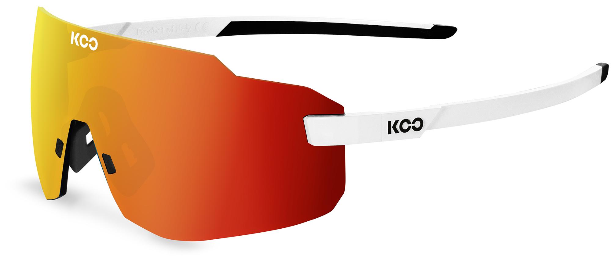 Koo Supernova Sunglasses (red Mirror Lens)  White/red