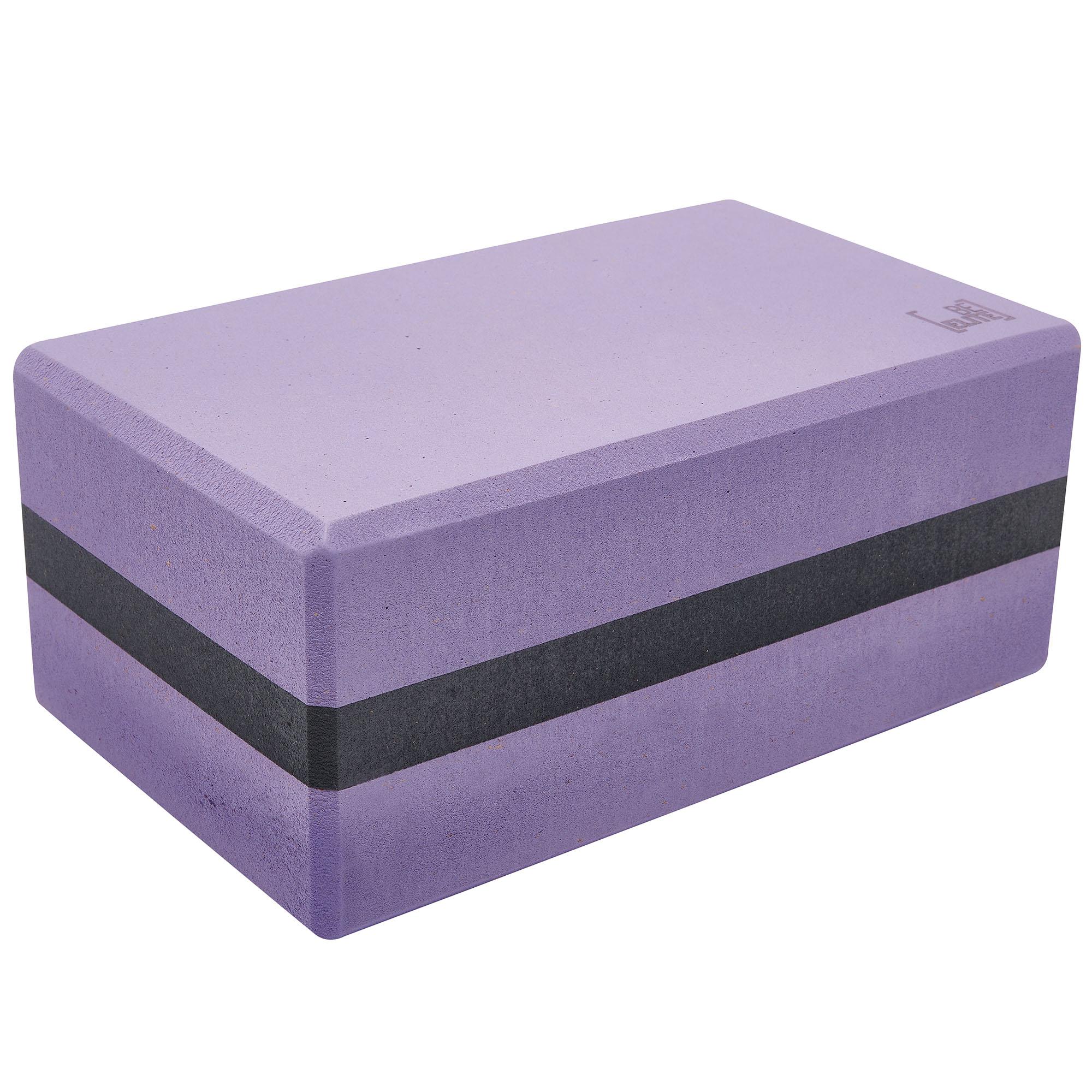 Beelite Eco Yoga Block 10cm  Purple