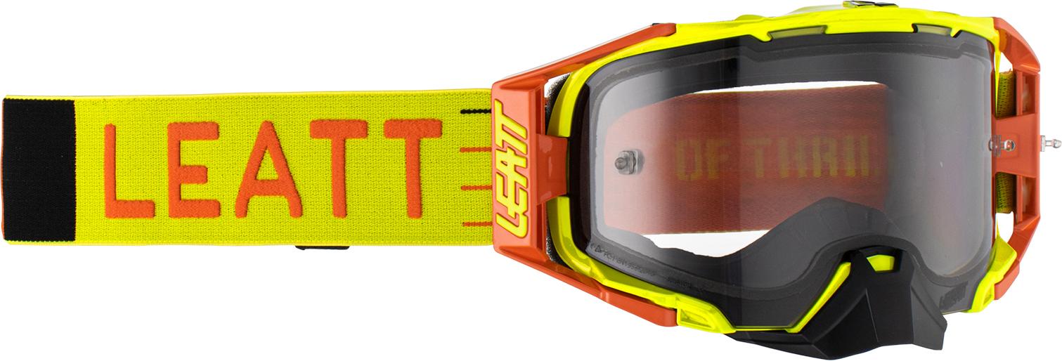 Leatt Velocity 6.5 Goggles 58% 2021  Citrus/light Grey