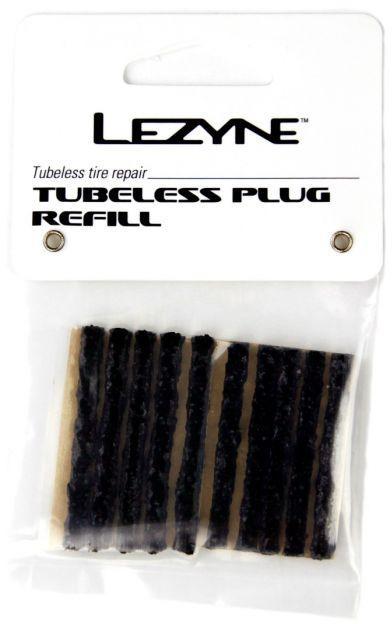 Lezyne Tubeless Plug Refill Puncture Repair  Black
