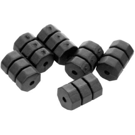 Lifeline Inner Cable Donuts (10 Pack)  Black