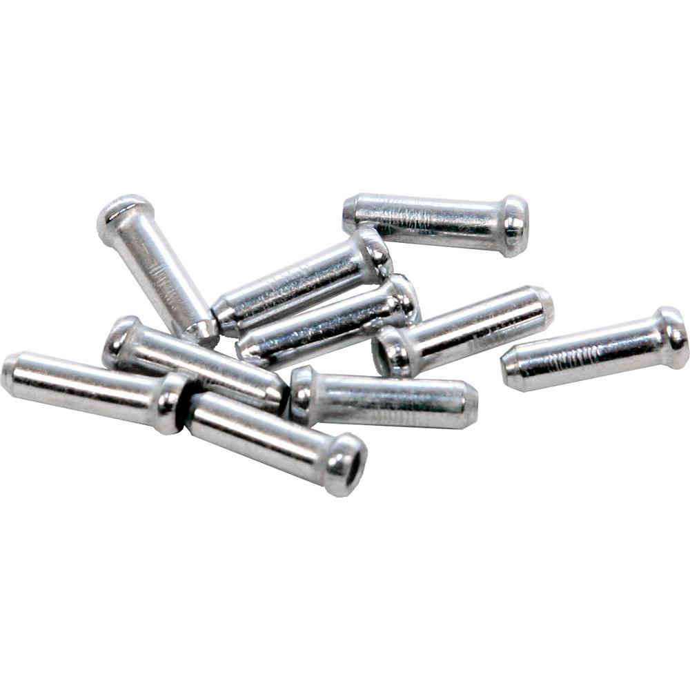 Lifeline Inner Cable End Caps (100 Pack)  Silver