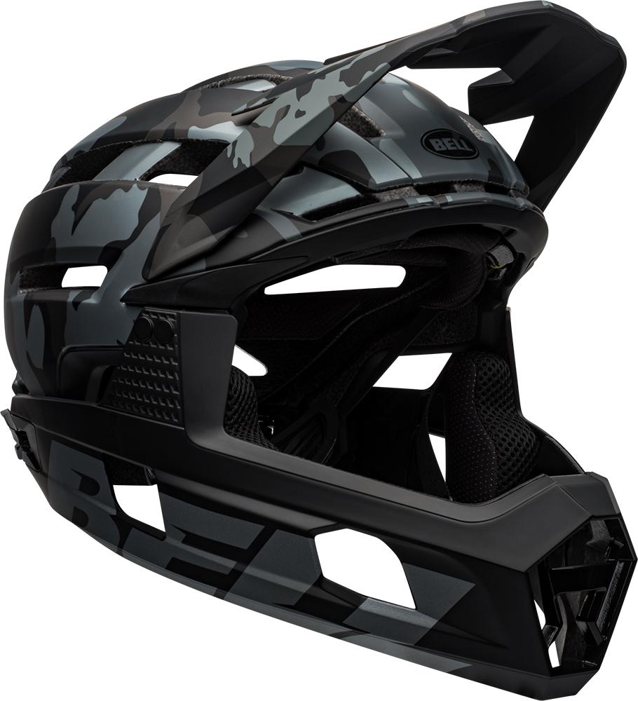 Bell Super Air R Full Face Helmet  Black Camo
