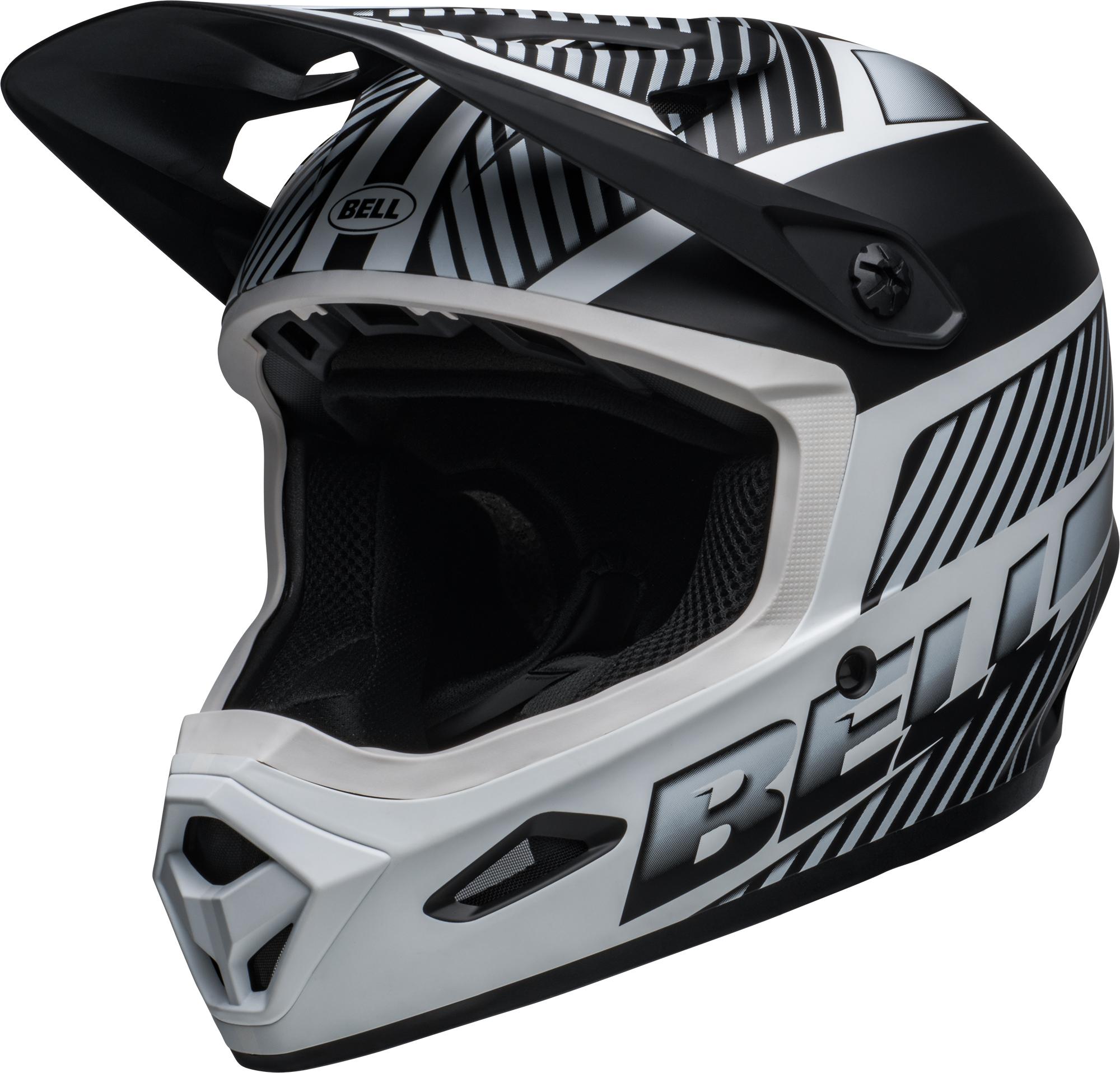 Bell Transfer Full Face Helmet  Matte Black/white