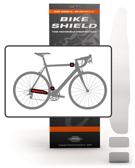 Bike Shield Combo StayandCable Bike Shield Pack  Gloss