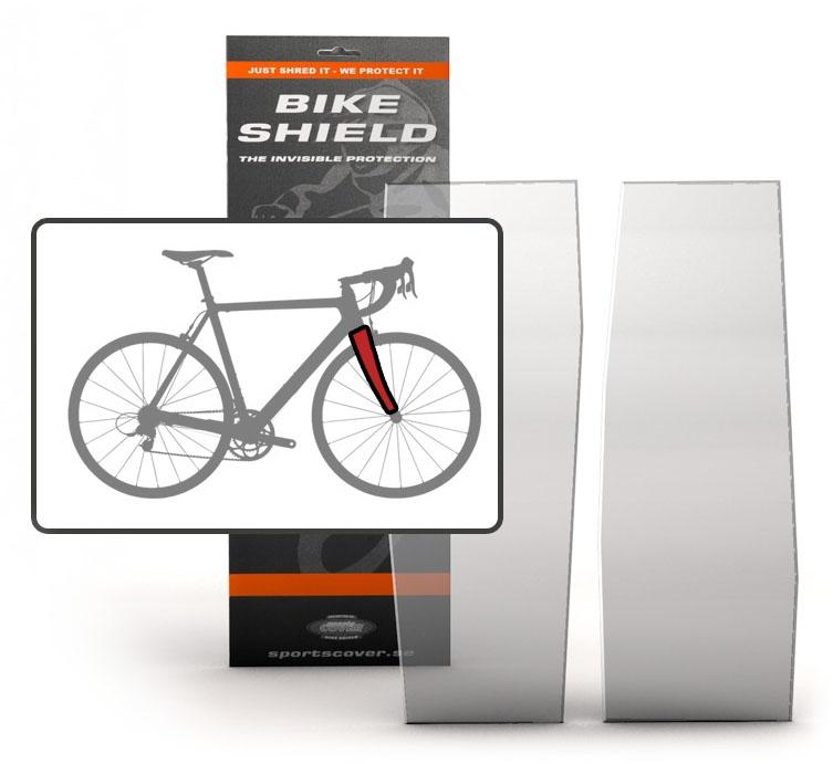 Bike Shield Fork Shield Protection Set  Gloss