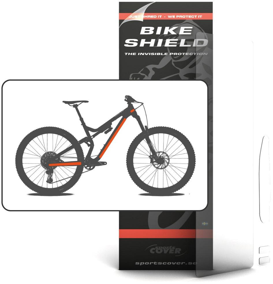Bike Shield Half Pack Frame Protection Set  Gloss