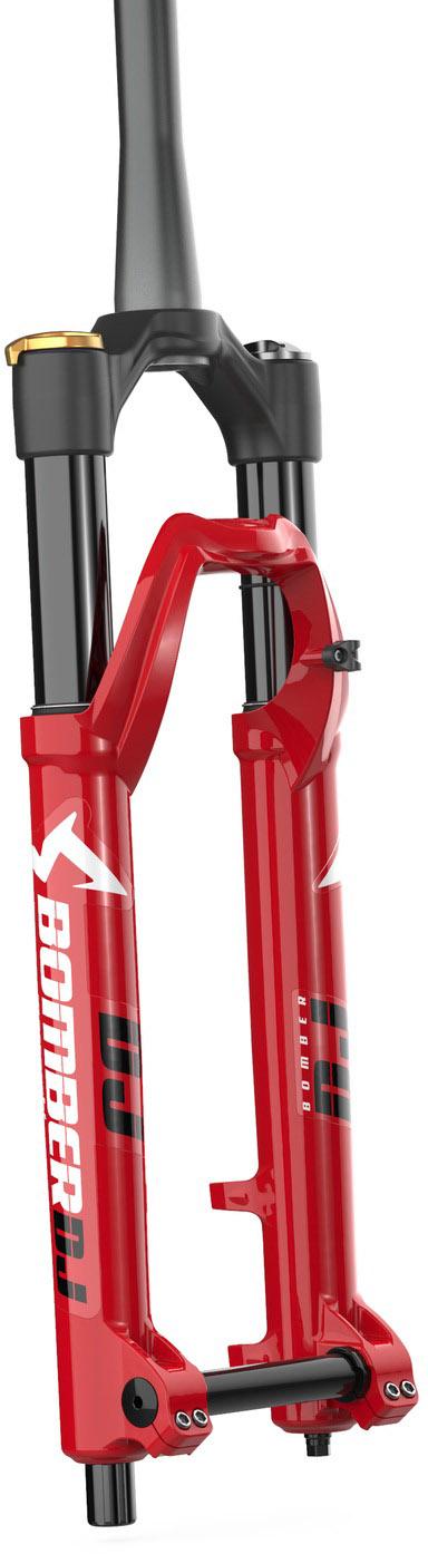 Marzocchi Dj Bomber Dirt Jump Fork  Gloss Red