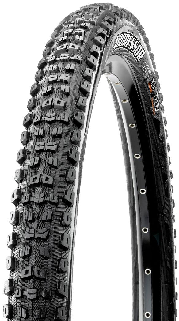 Maxxis Aggressor Mtb Wide Trail Tyre (exo-tr)  Black