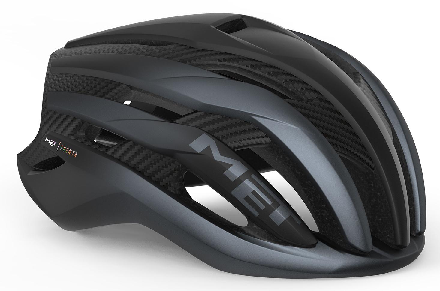Met Trenta Carbon Road Helmet (mips)  Black Matte