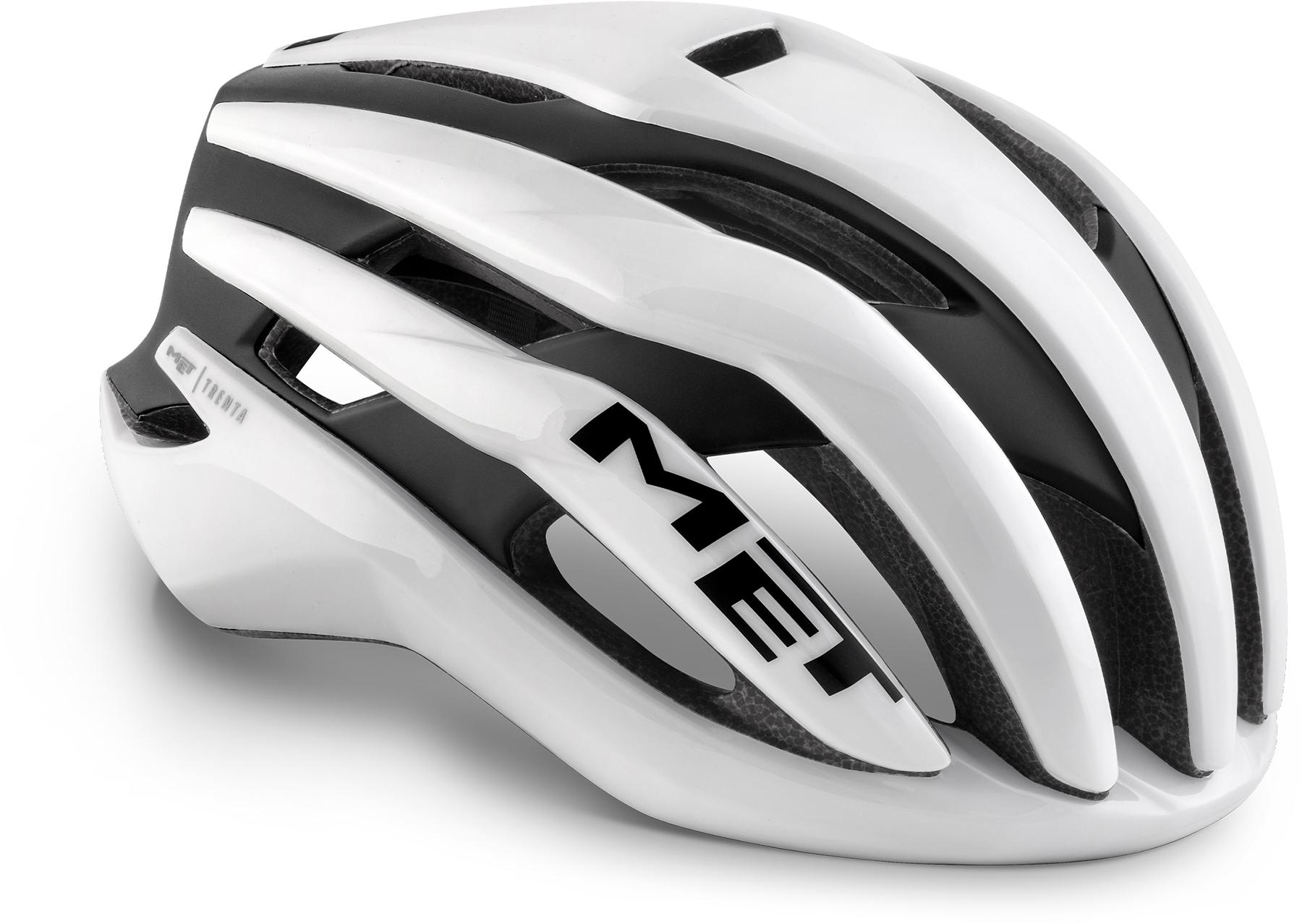 Met Trenta Road Helmet (mips)  White/black