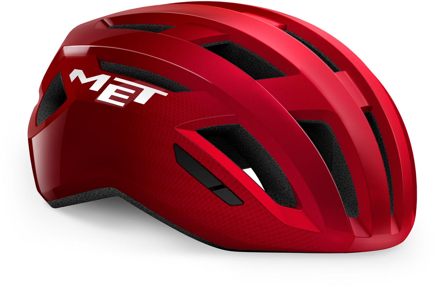 Met Vinci Road Helmet (mips)  Red Metallic/glossy