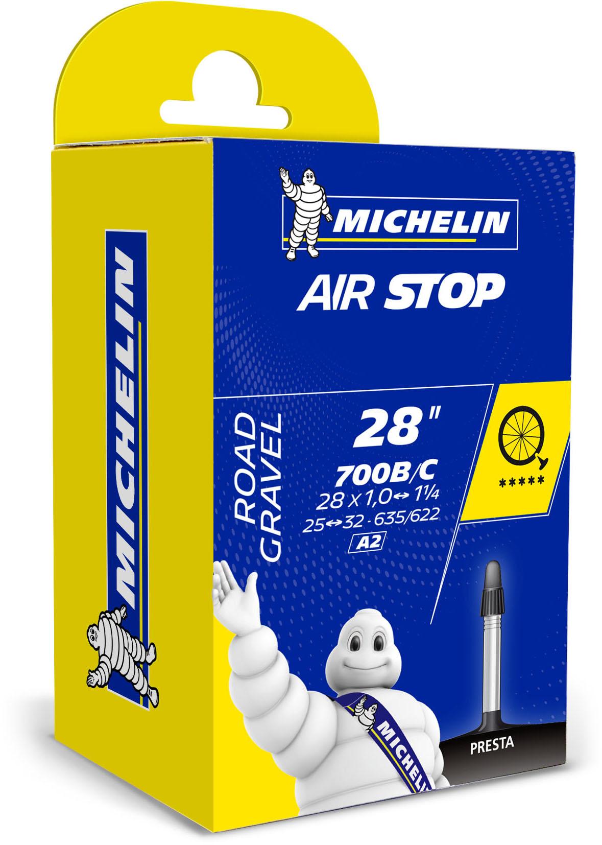 Michelin A2 Airstop Butyl Road Inner Tube  Black