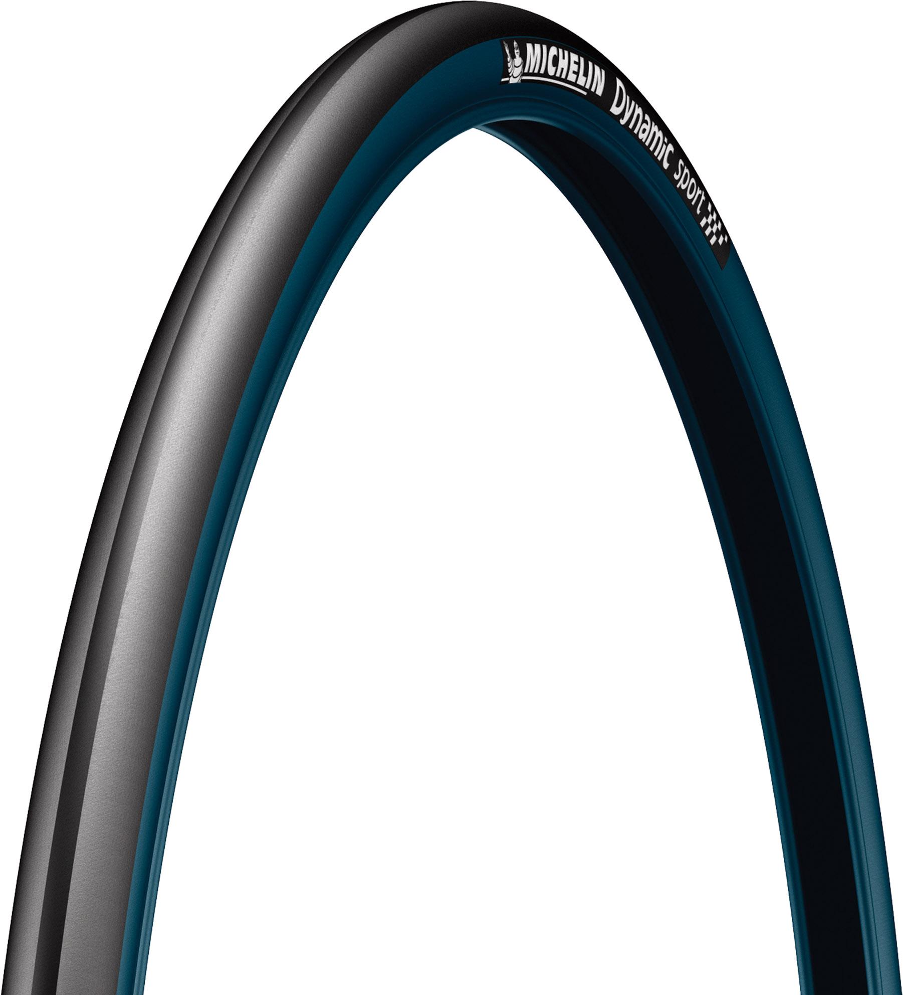 Michelin Dynamic Sport Road Bike Tyre  Black/blue