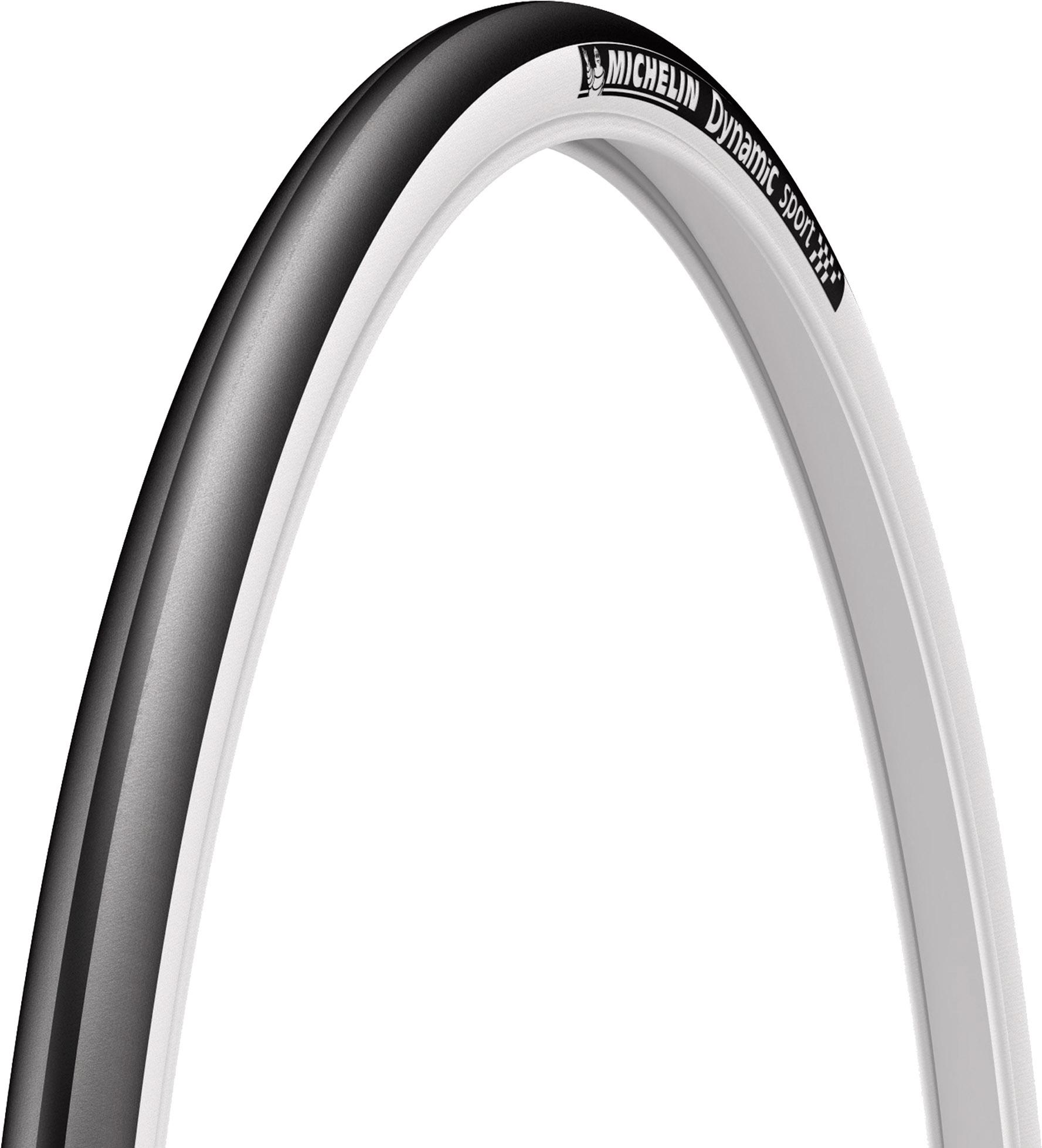 Michelin Dynamic Sport Road Bike Tyre  Black/white