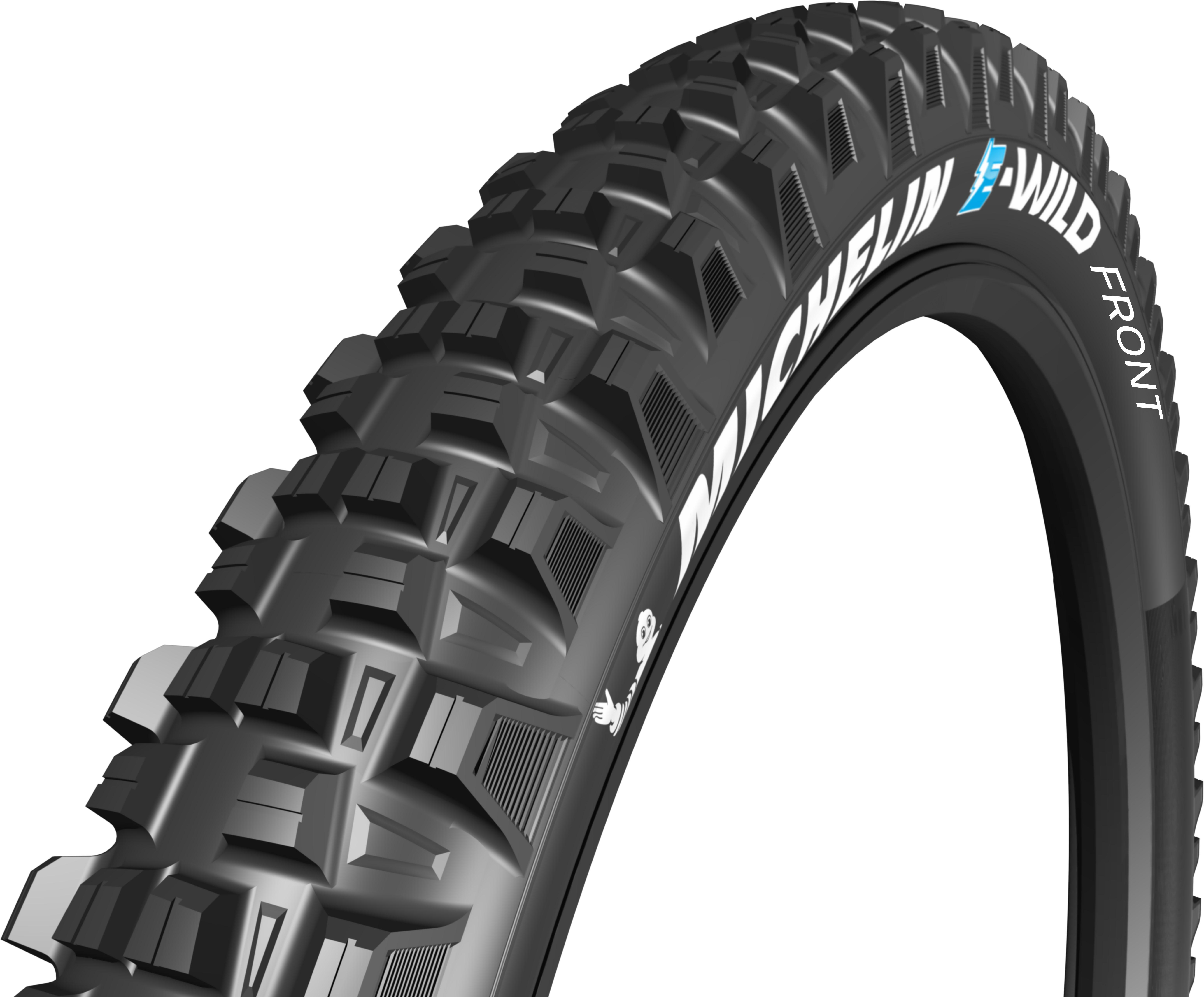Michelin E-wild Gum-x Tlr Enduro Front Ts Tyre  Black