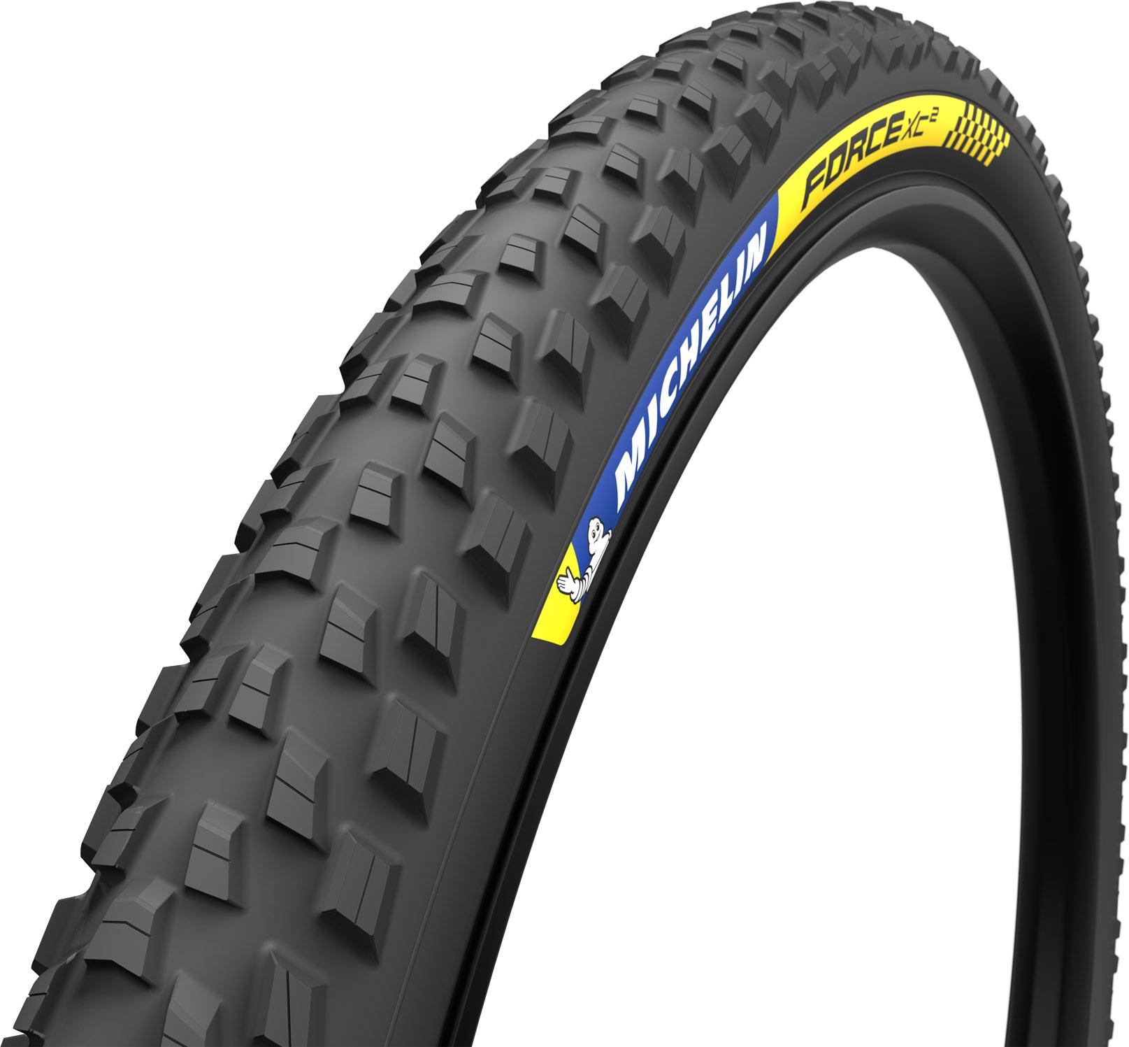 Michelin Force Xc2 Racing Tyre  Black