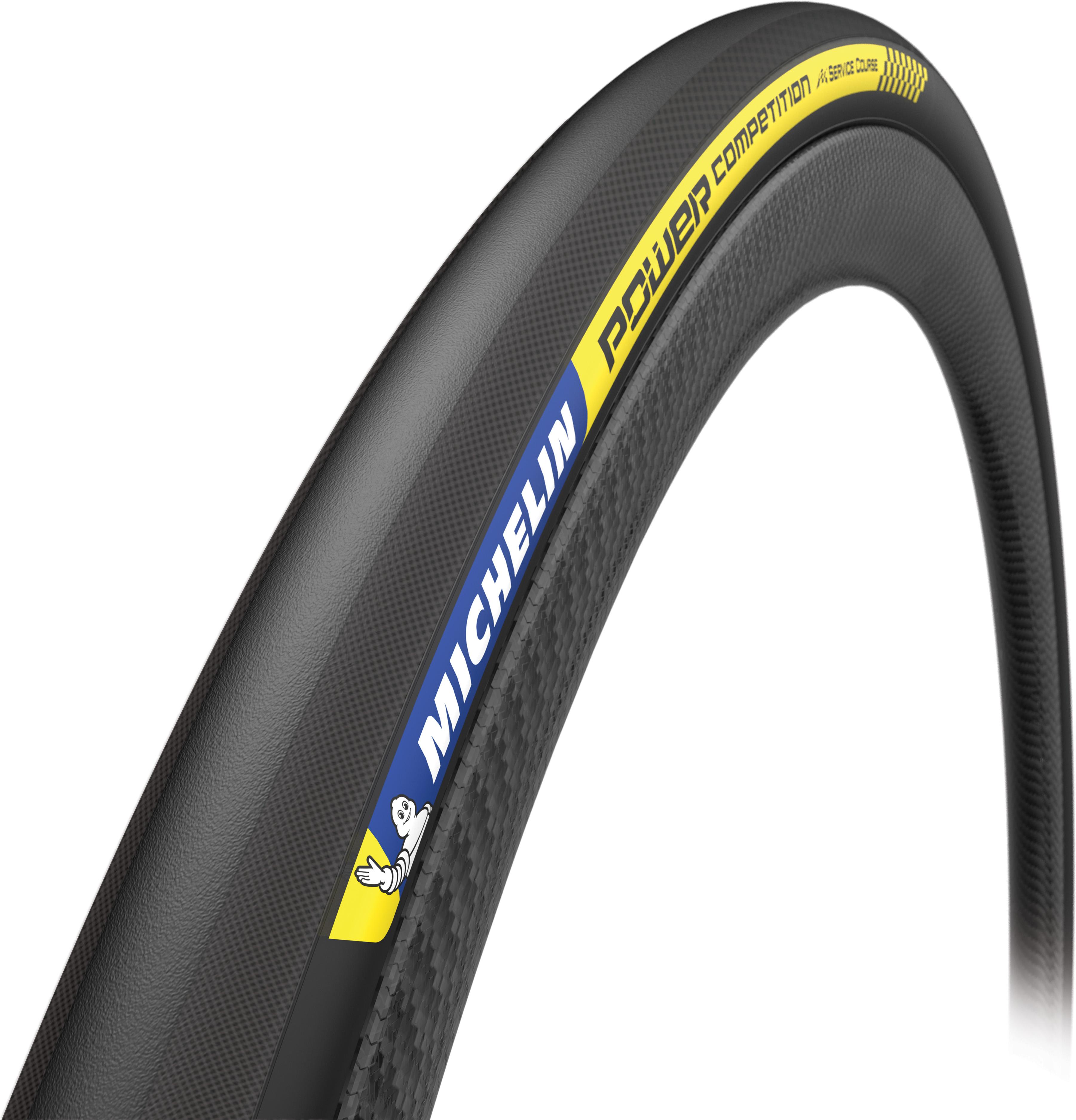 Michelin Power Competition Tubular Road Tyre  Black