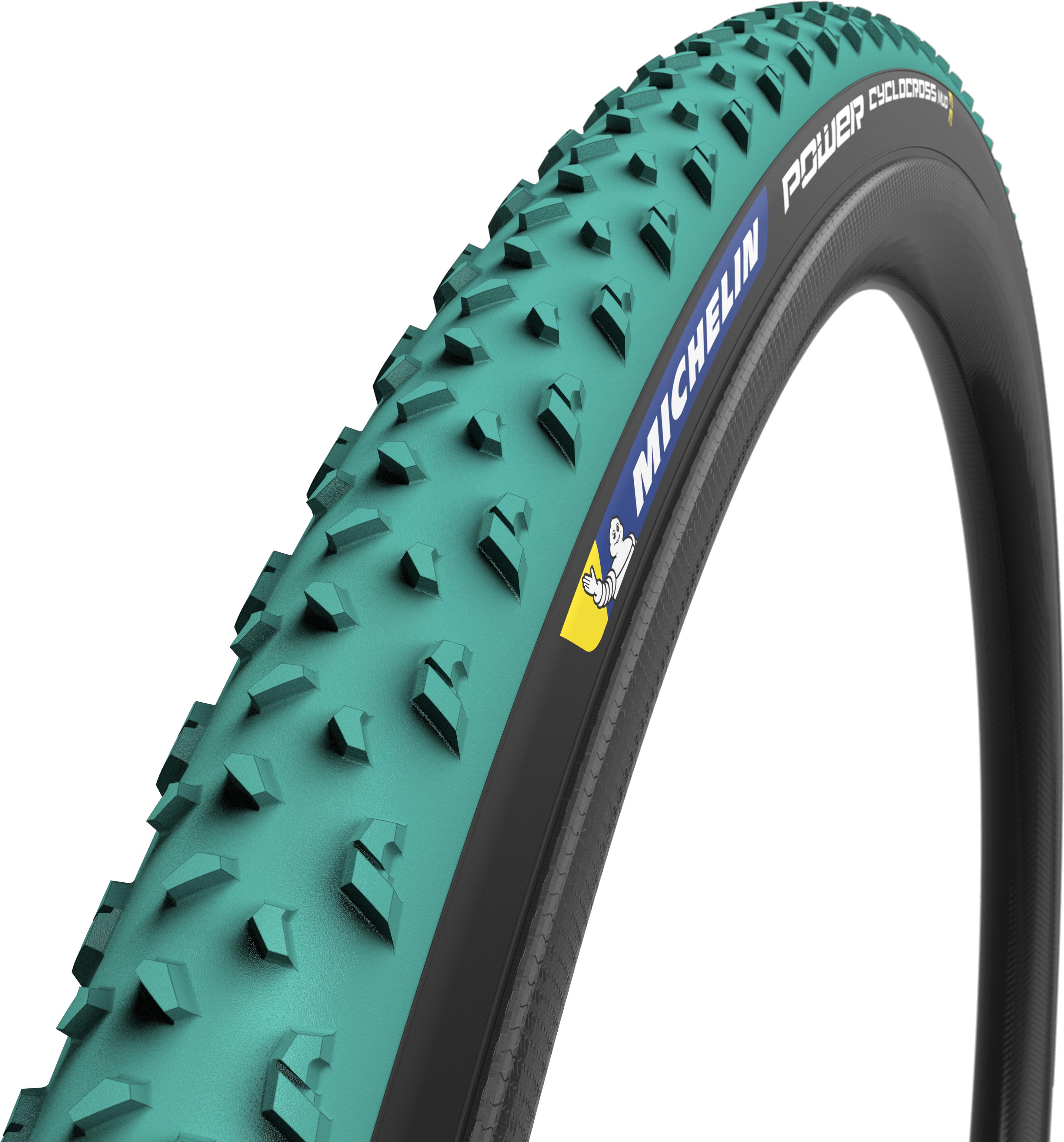 Michelin Power Cyclocross Mud Tubeless Ready Tyre  Black/green