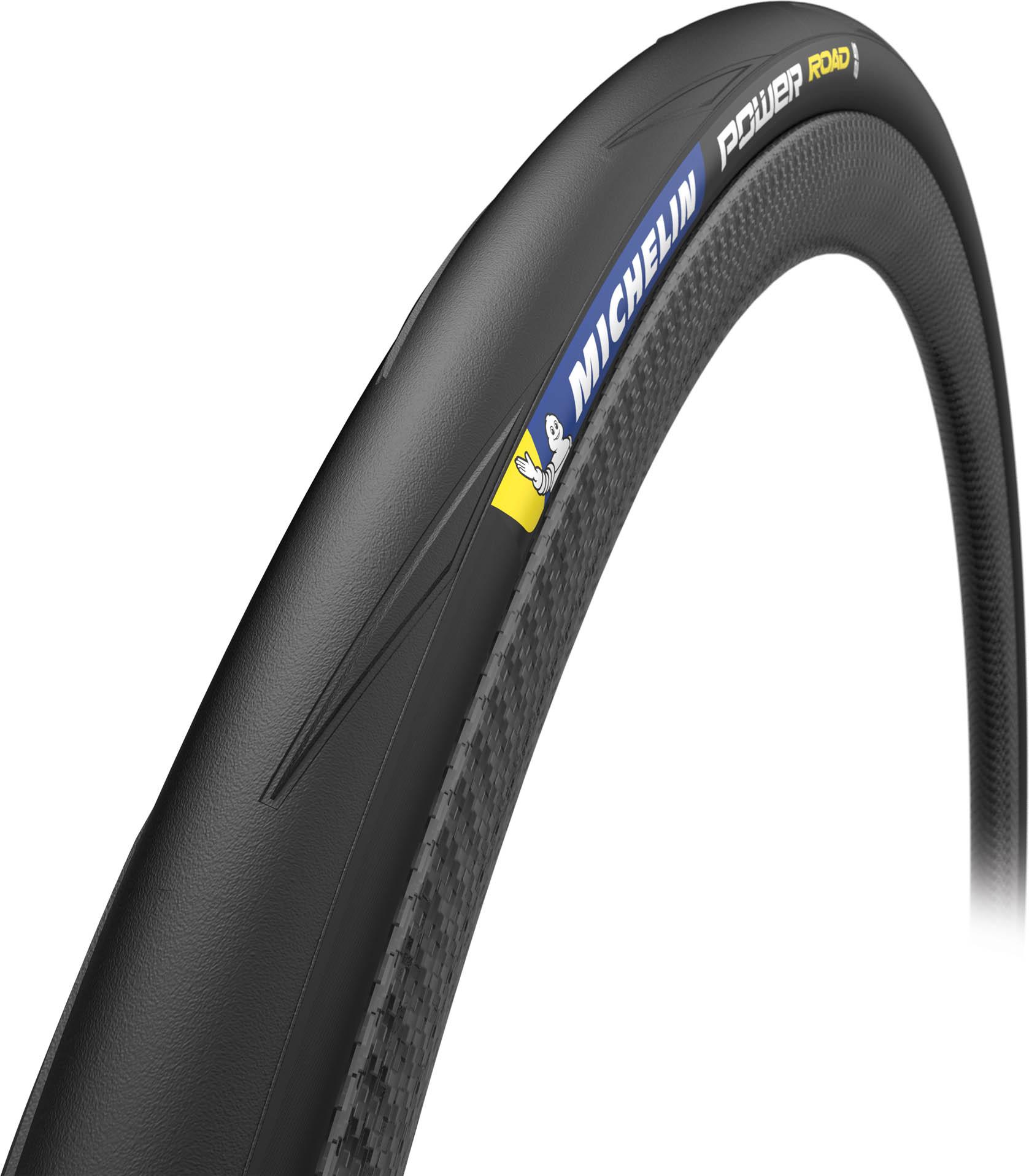Michelin Power Road Folding Tyre  Black