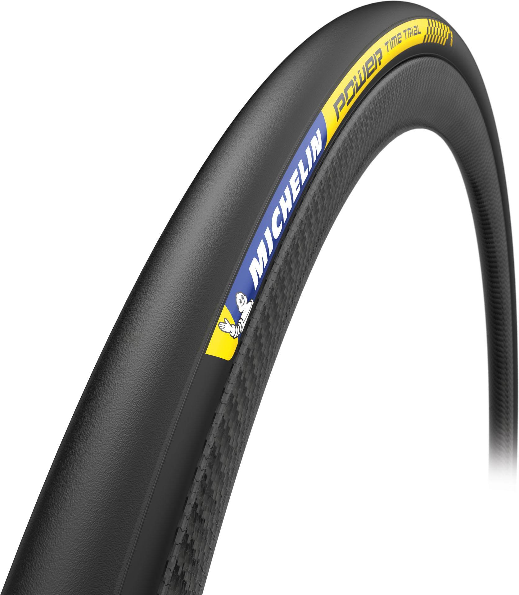 Michelin Power Time Trial Folding Road Tyre  Black