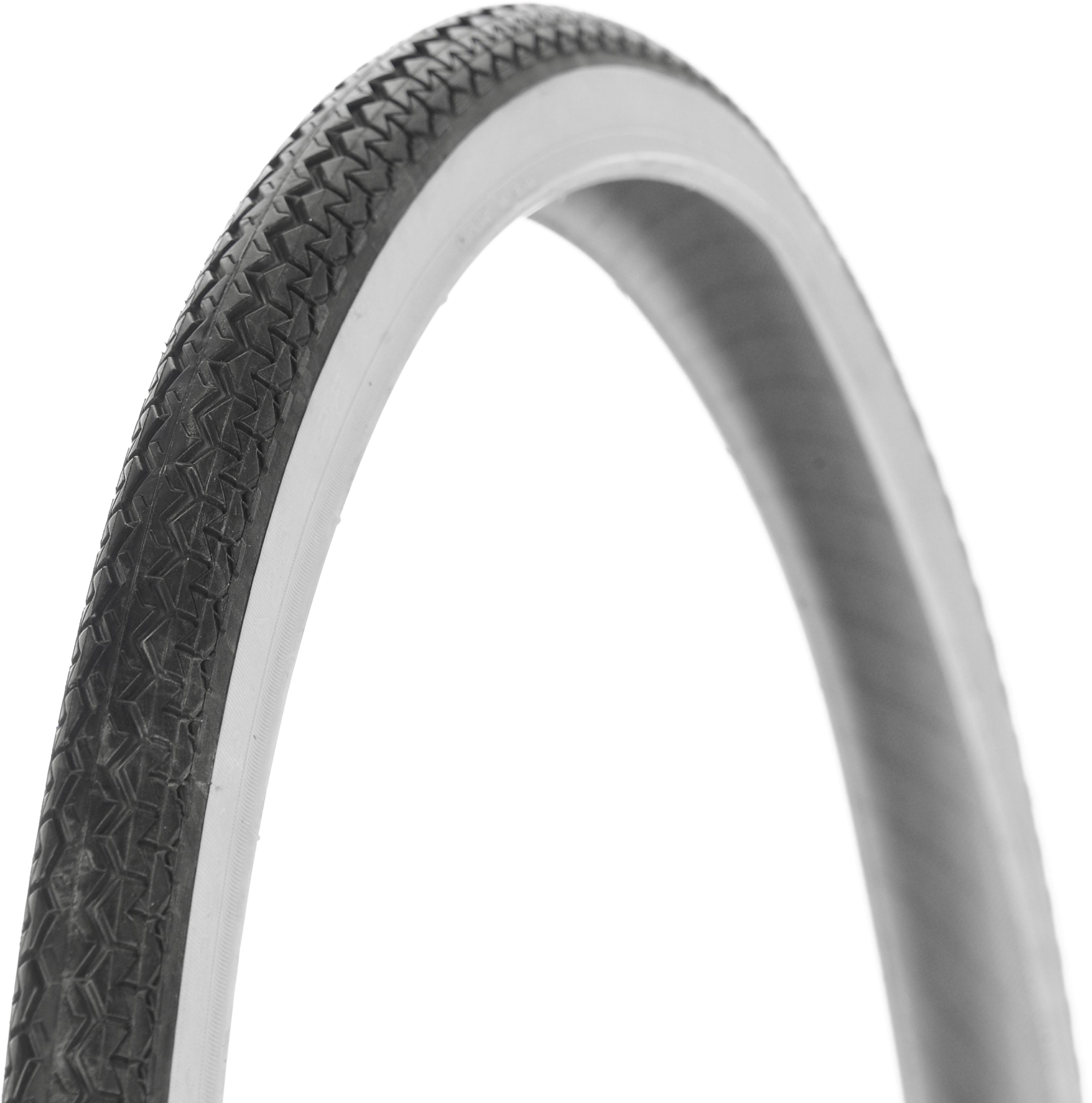 Michelin World Tour Bike Tyre  Black/white