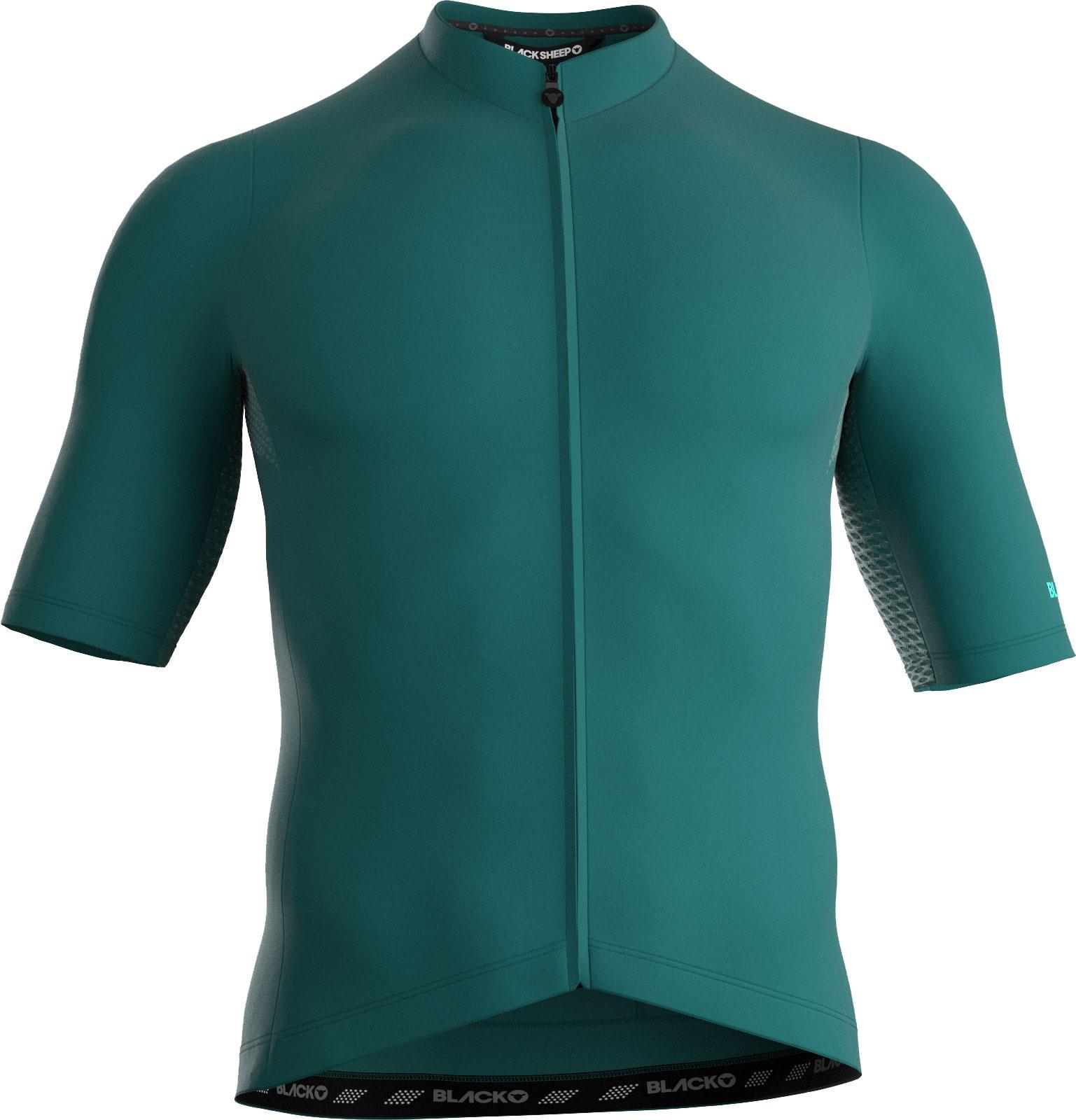 Black Sheep Cycling Essential Team Short Sleeve Jersey  Green