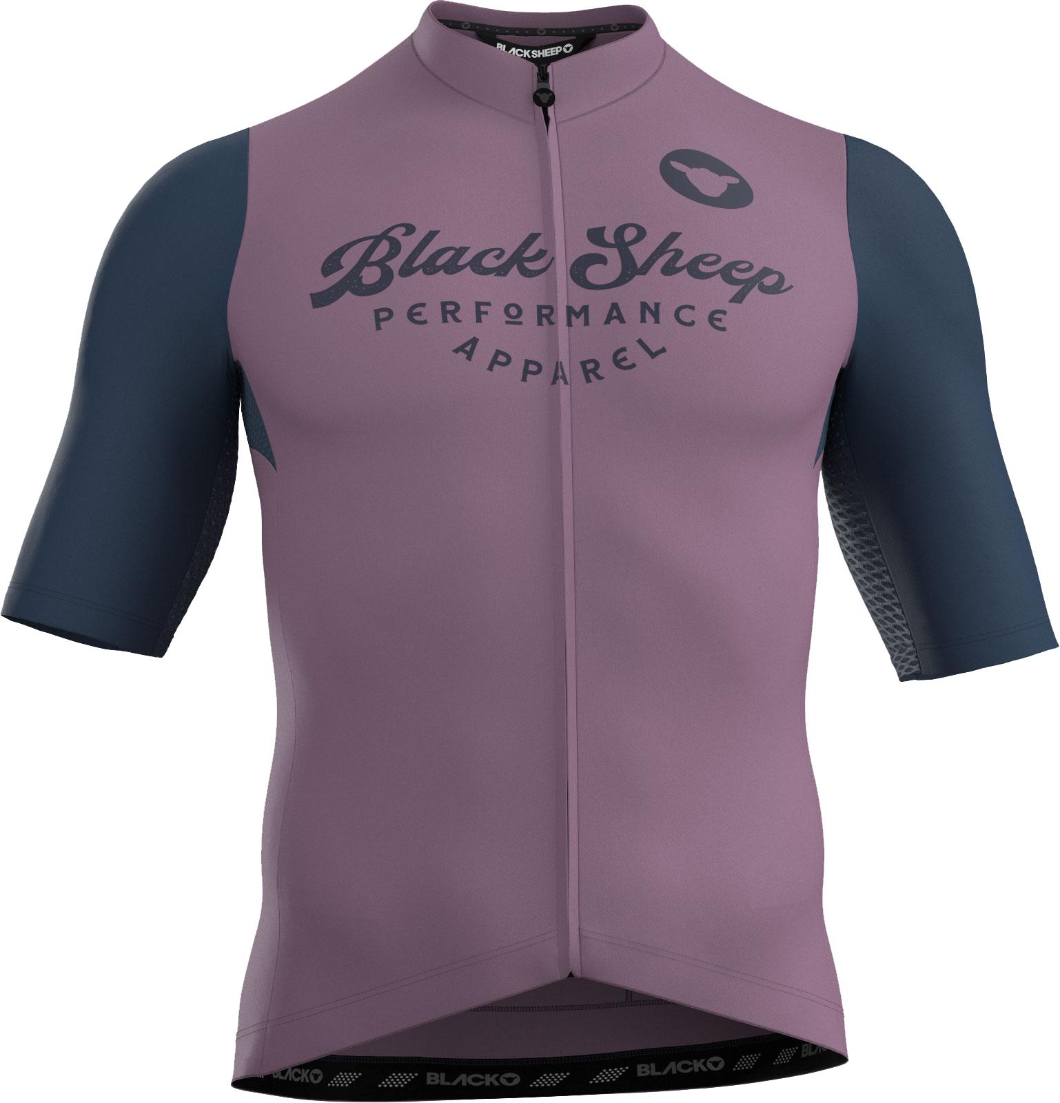 Black Sheep Cycling Essentials Team Cycling Jersey Ltd Edt  Purple